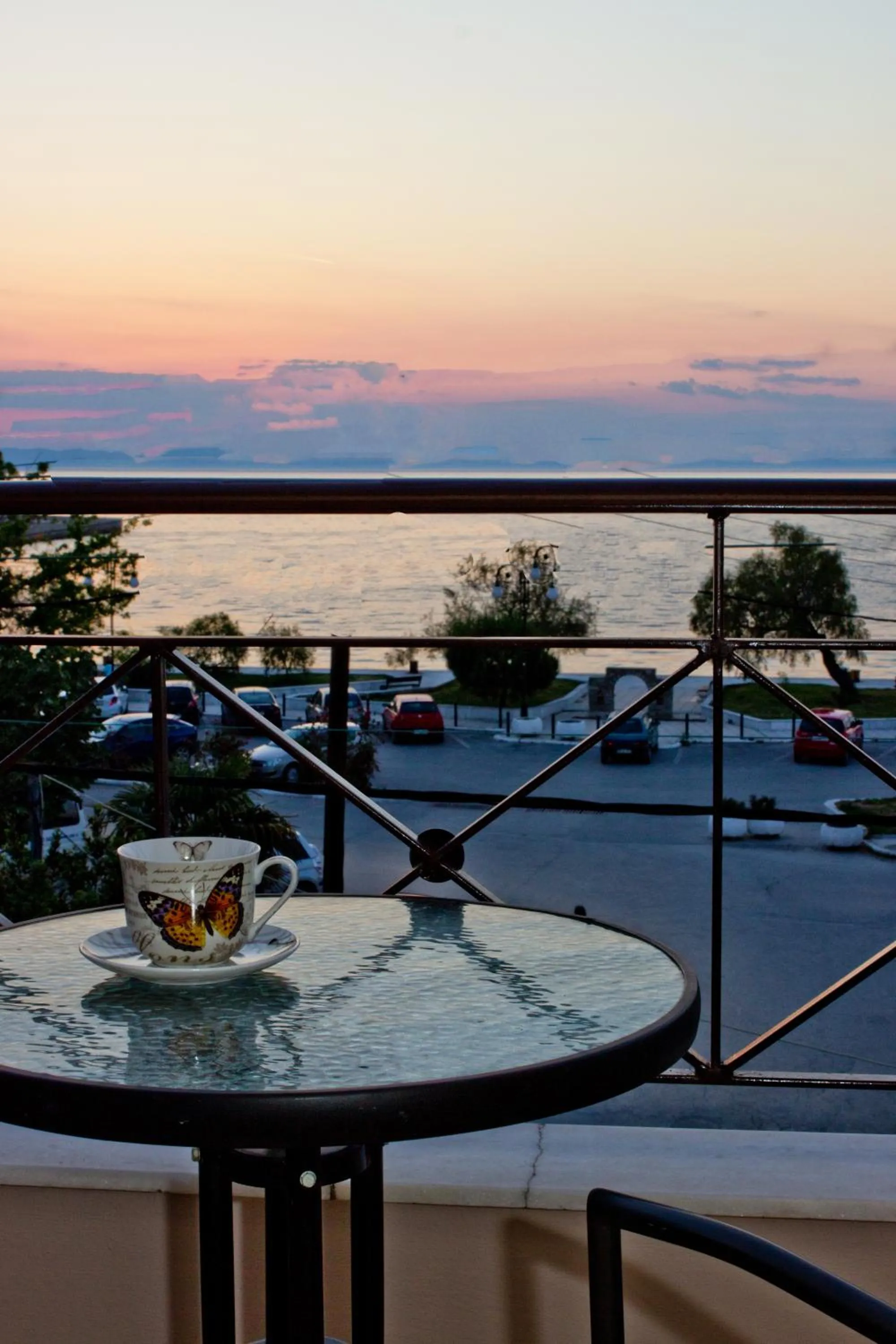 Balcony/Terrace in Hotel Galini