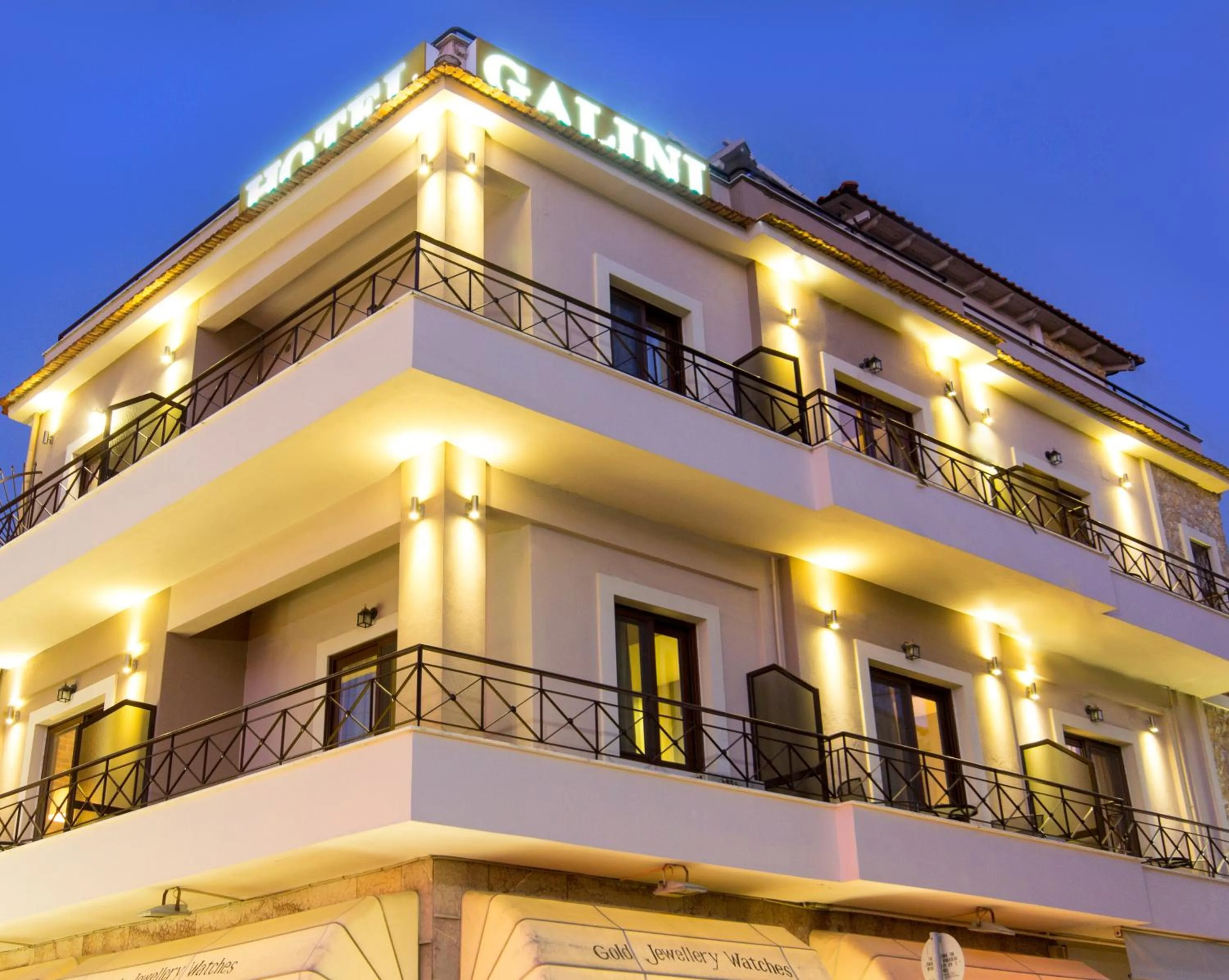 Facade/entrance in Hotel Galini