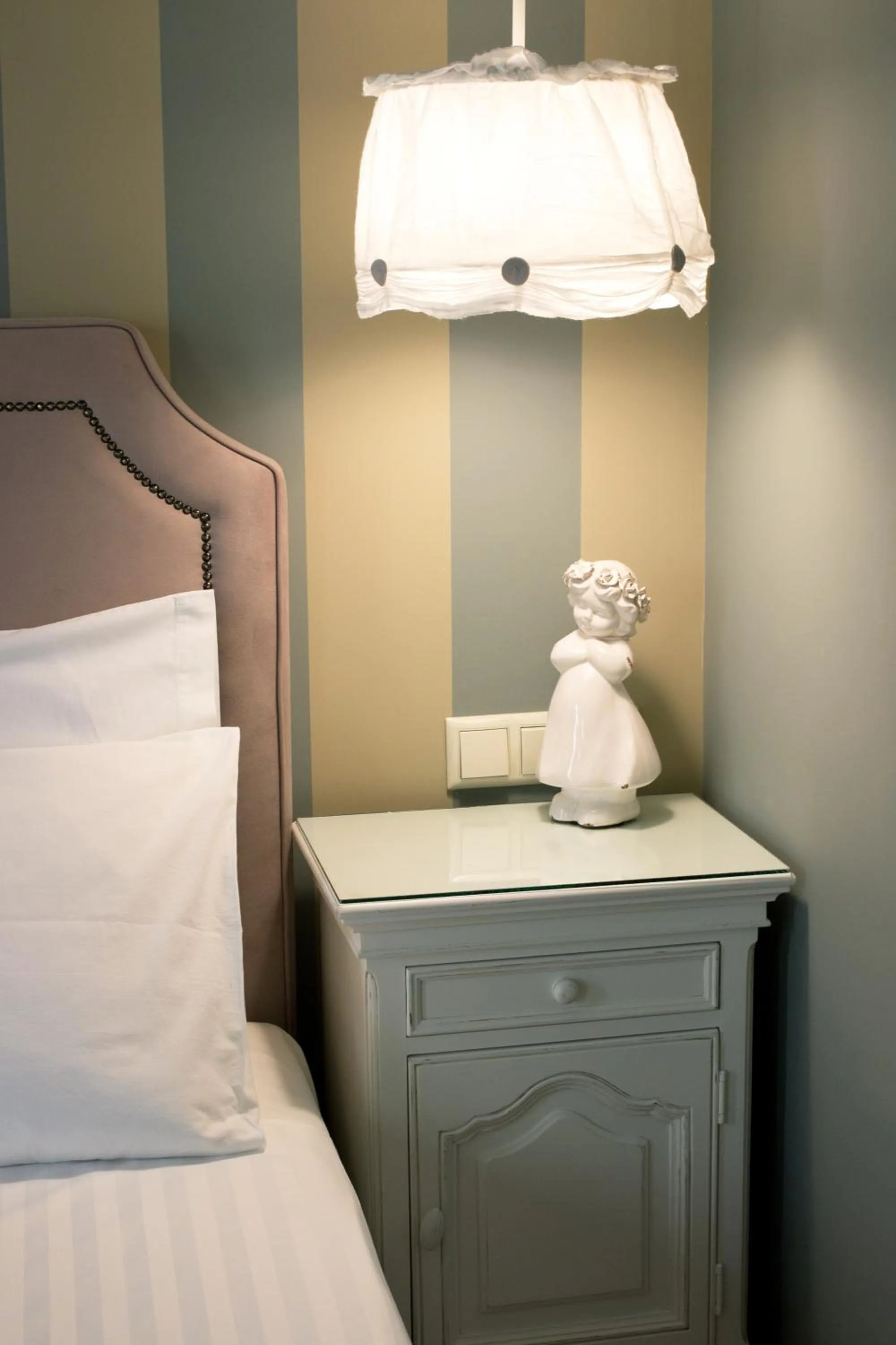 Night, Bed in Hotel Galini