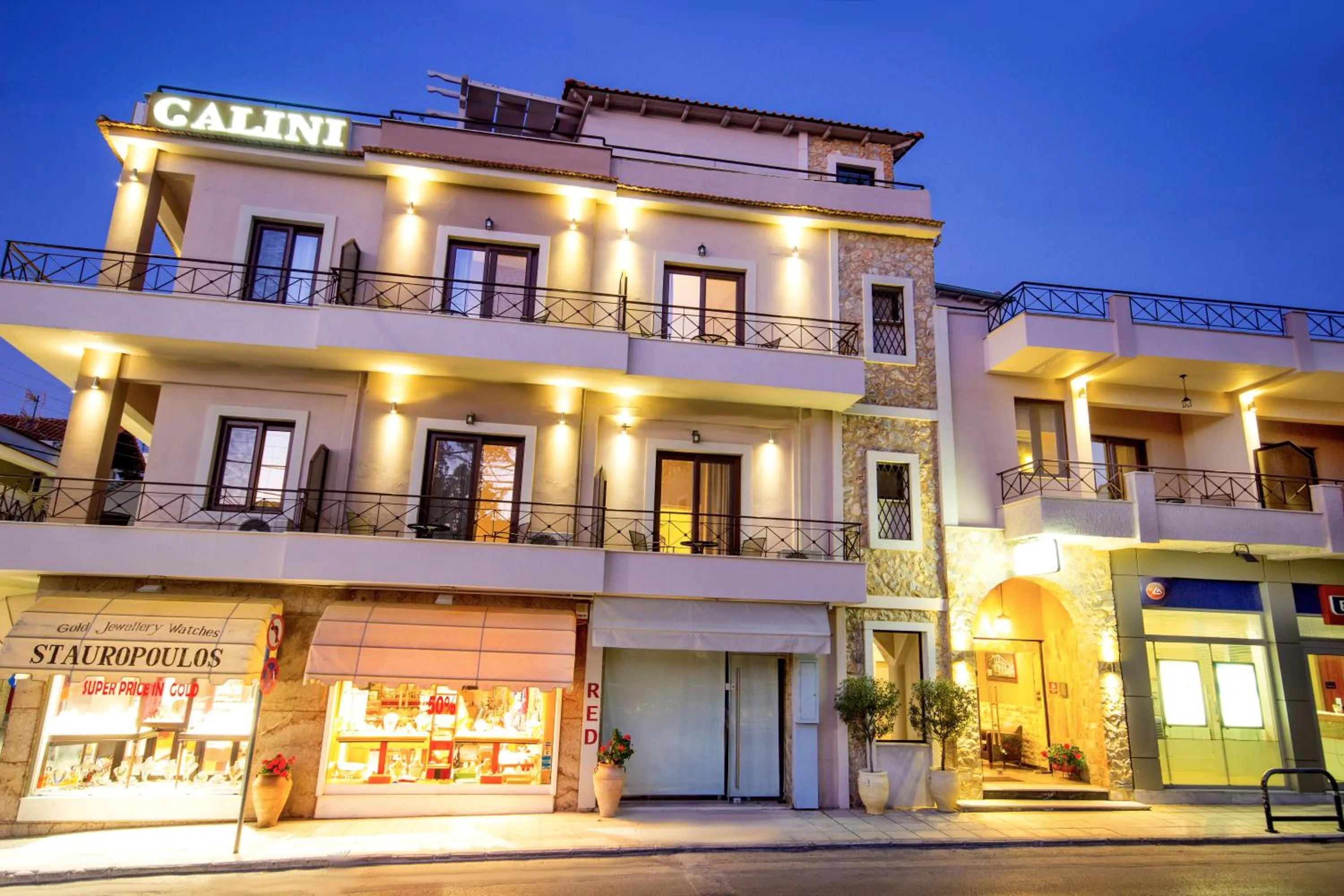 Facade/entrance in Hotel Galini