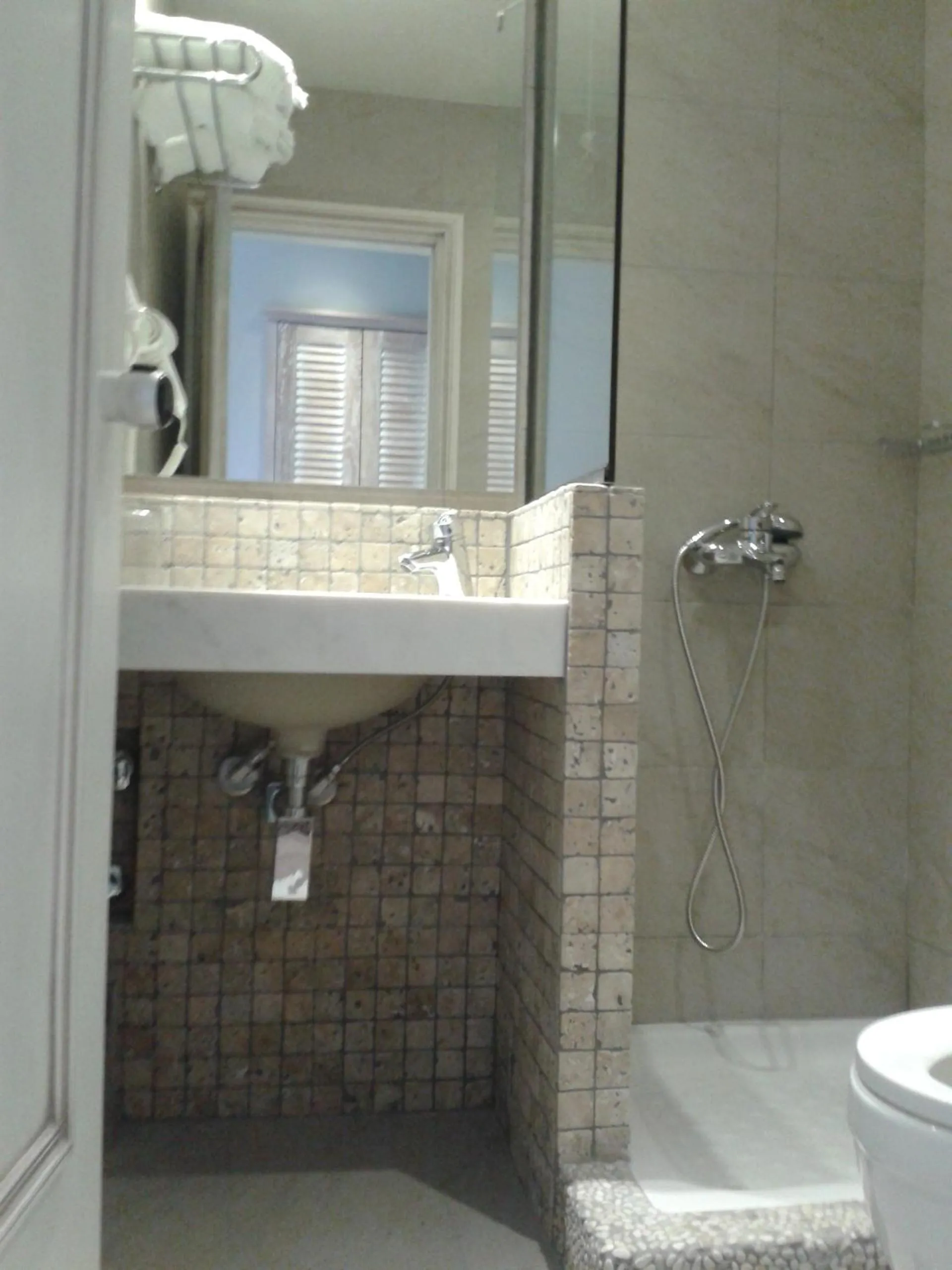 Bathroom in Hotel Galini