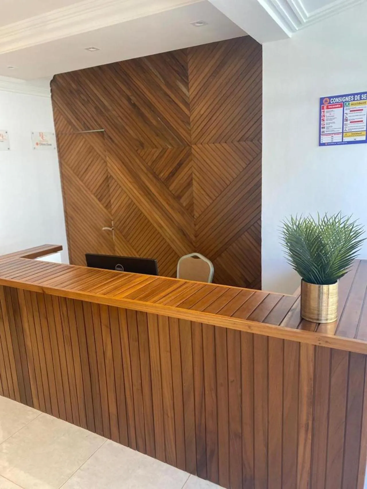 Toilet in Hotel Residence La Corniche