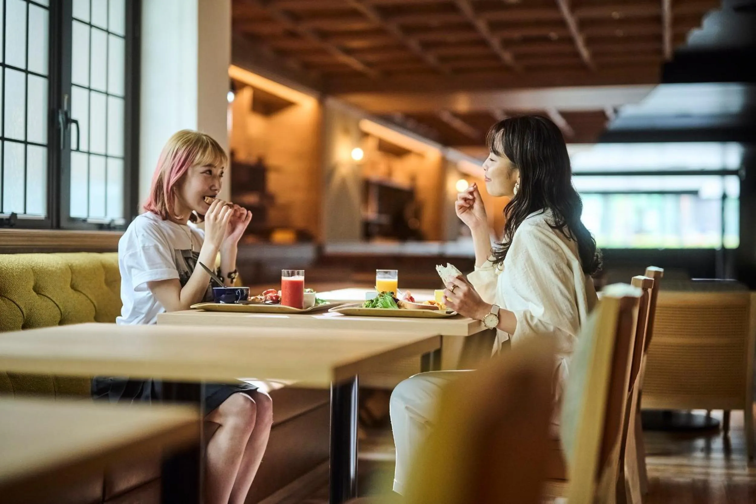 Communal lounge/ TV room in The Royal Park Canvas - Kyoto Nijo