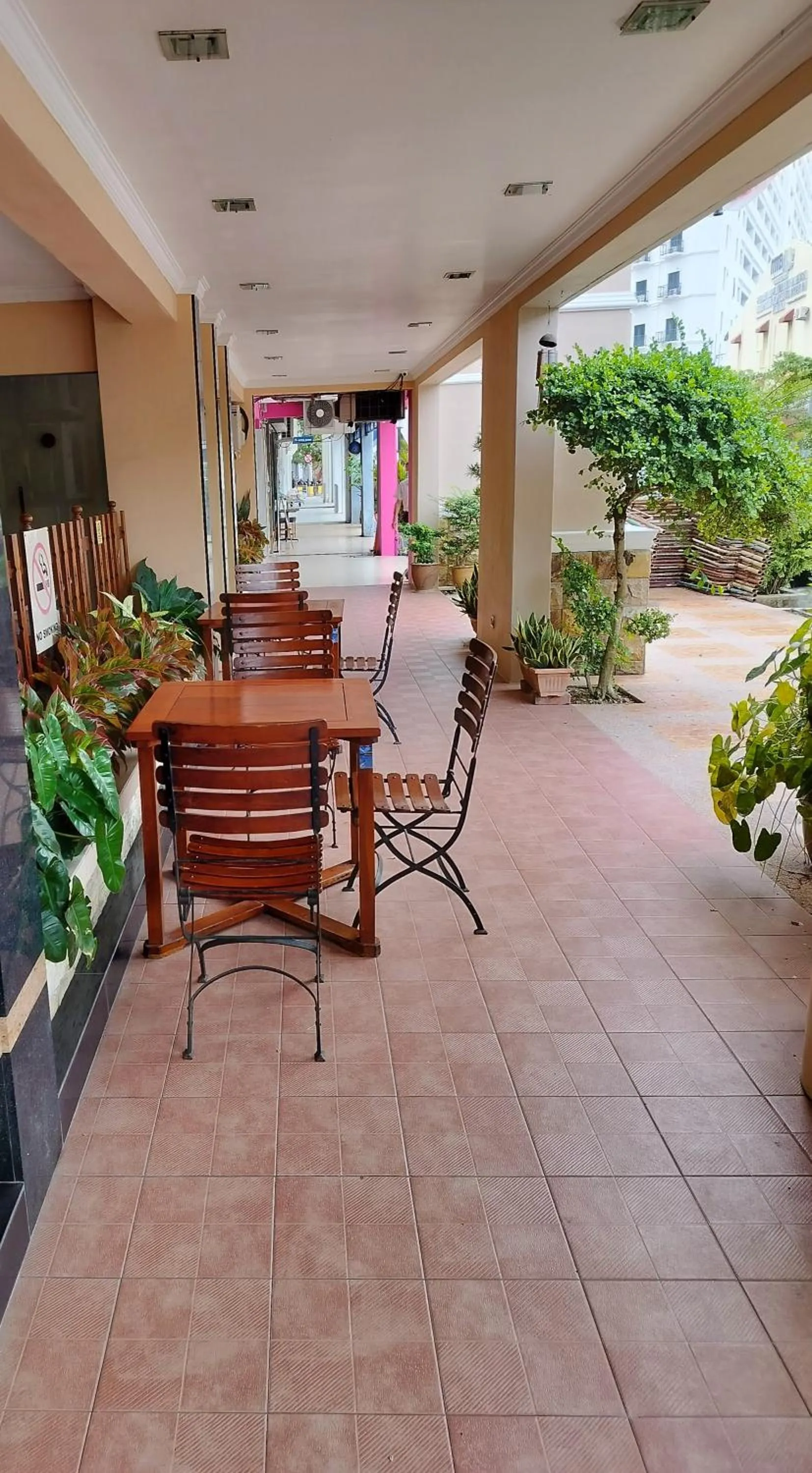 Balcony/Terrace in Hotel Johan