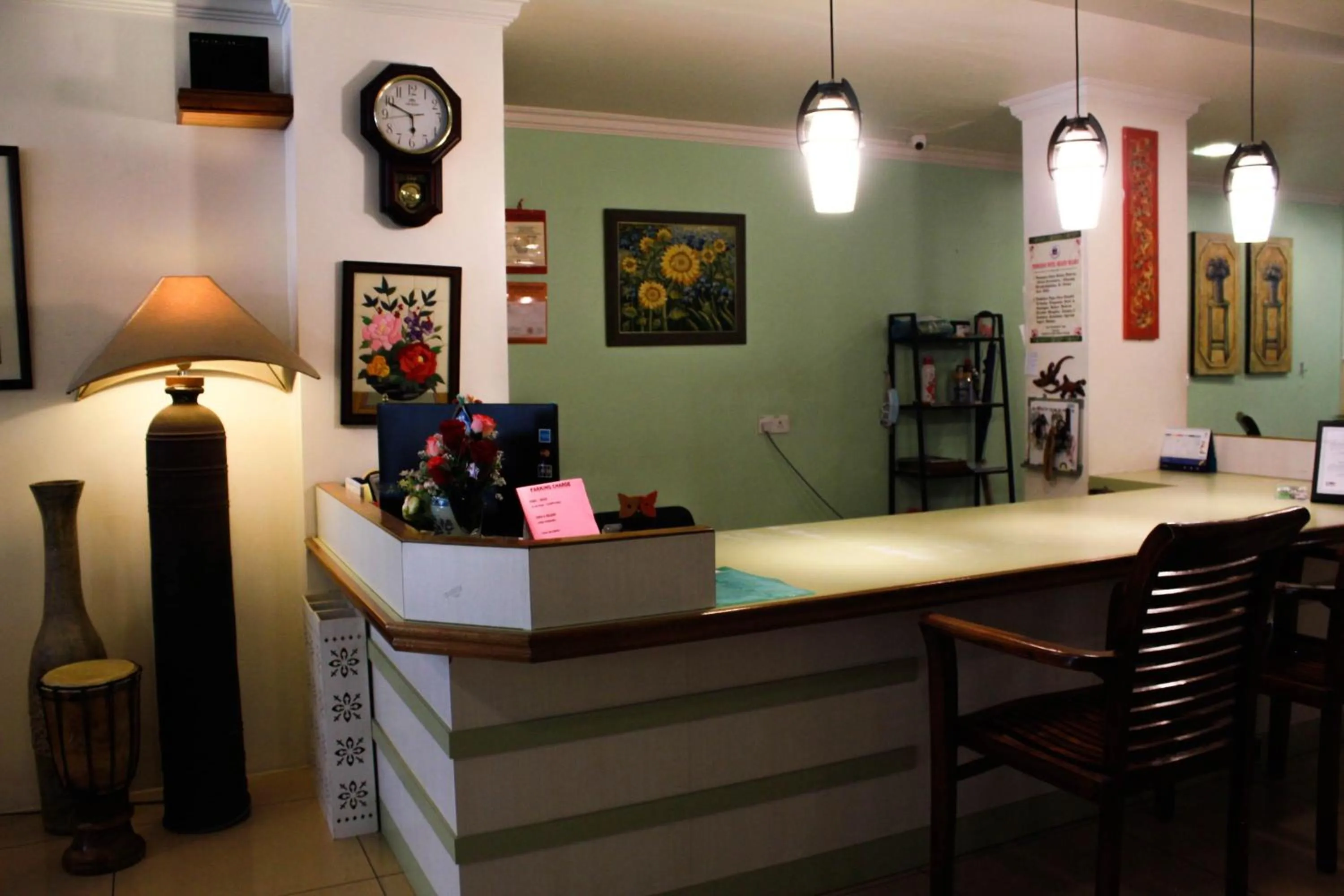 Lobby or reception in Hotel Johan