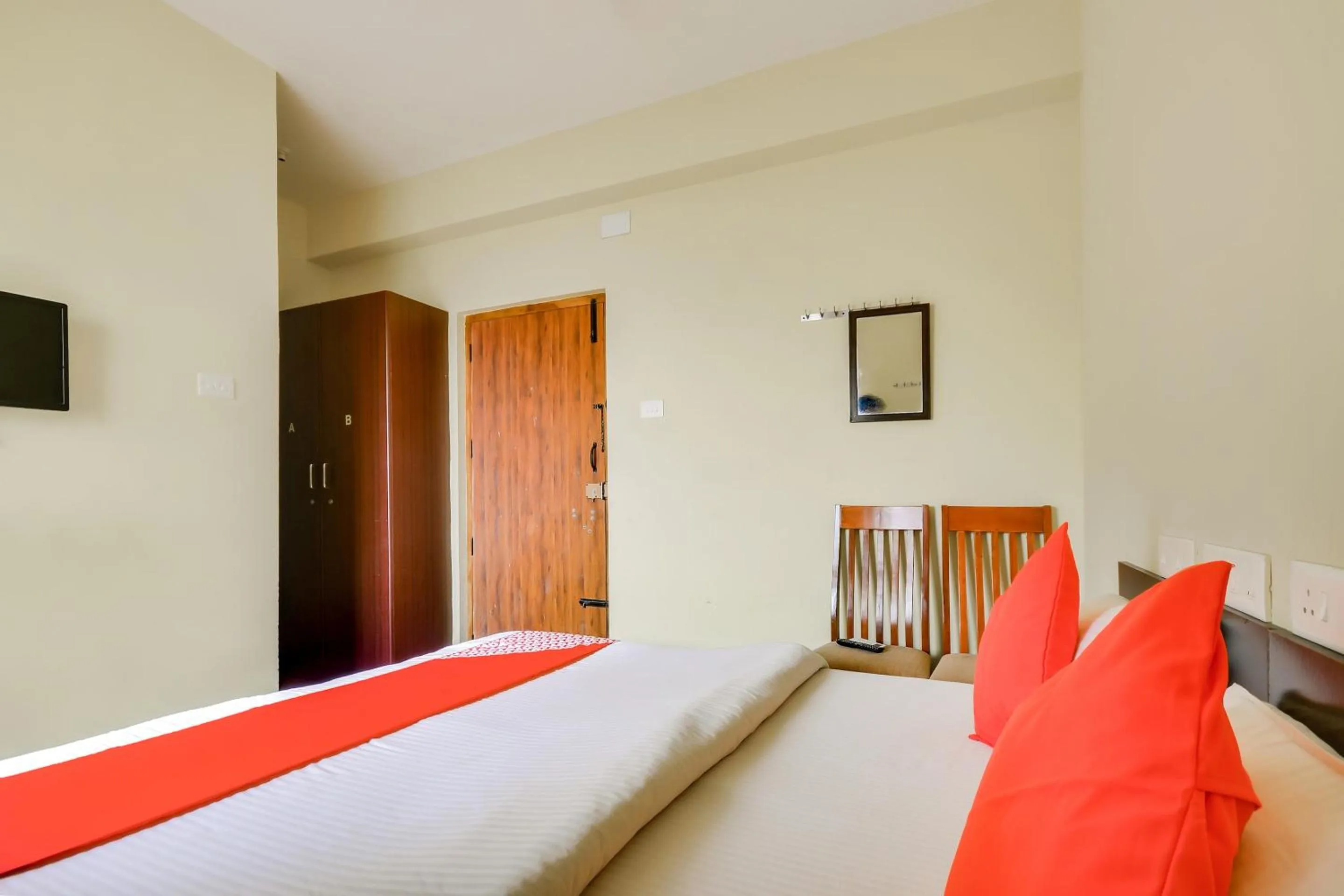 Bedroom in Hotel O St Residency