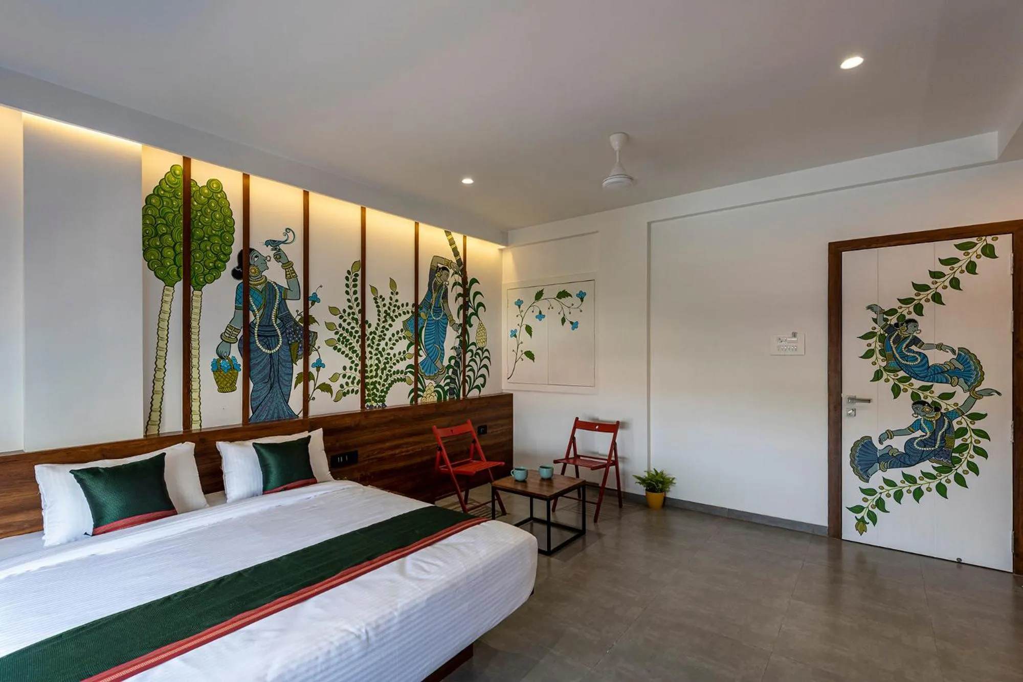 Bedroom, Bed in The Cult Stay