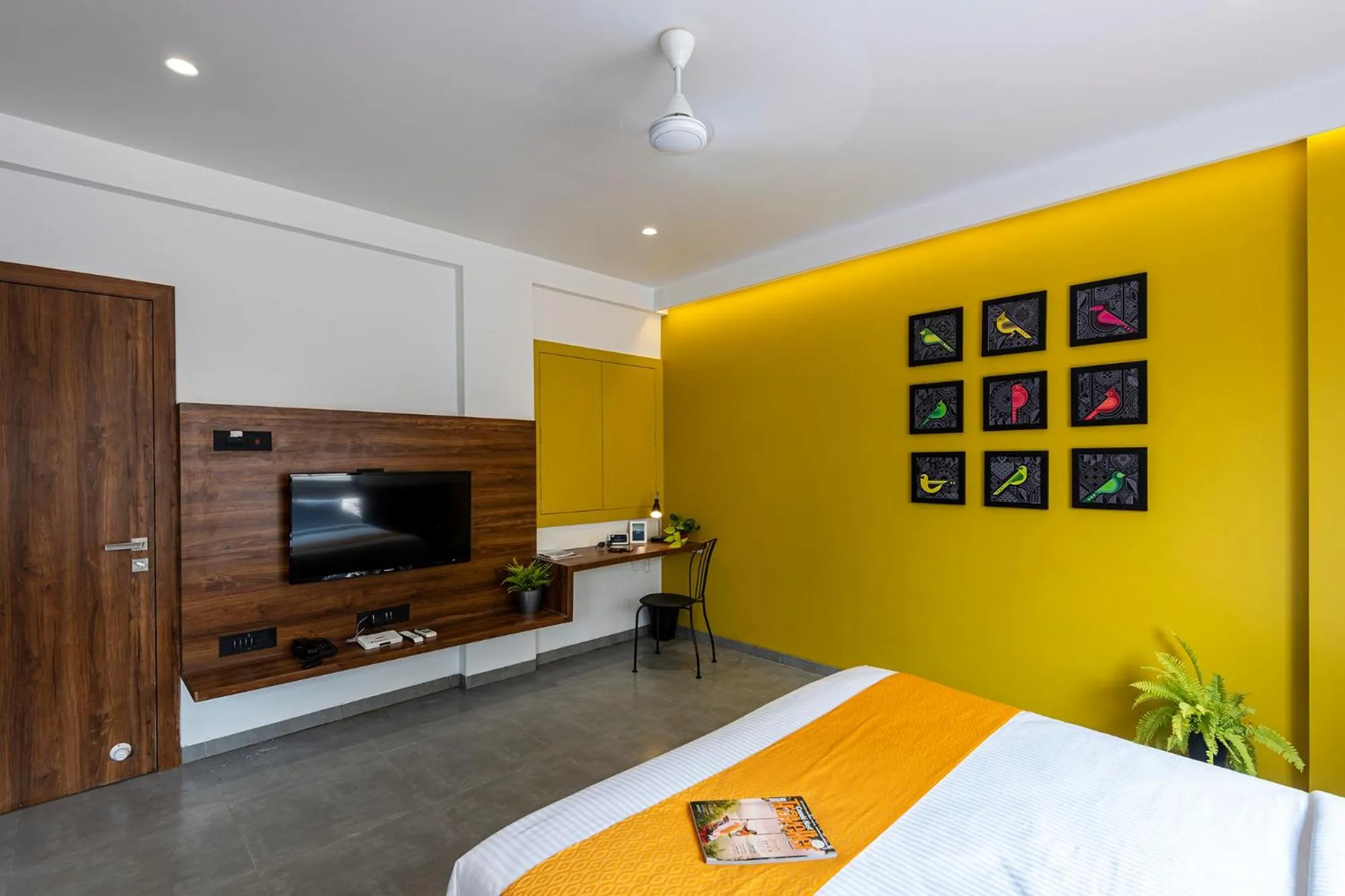 View (from property/room), Bed in The Cult Stay