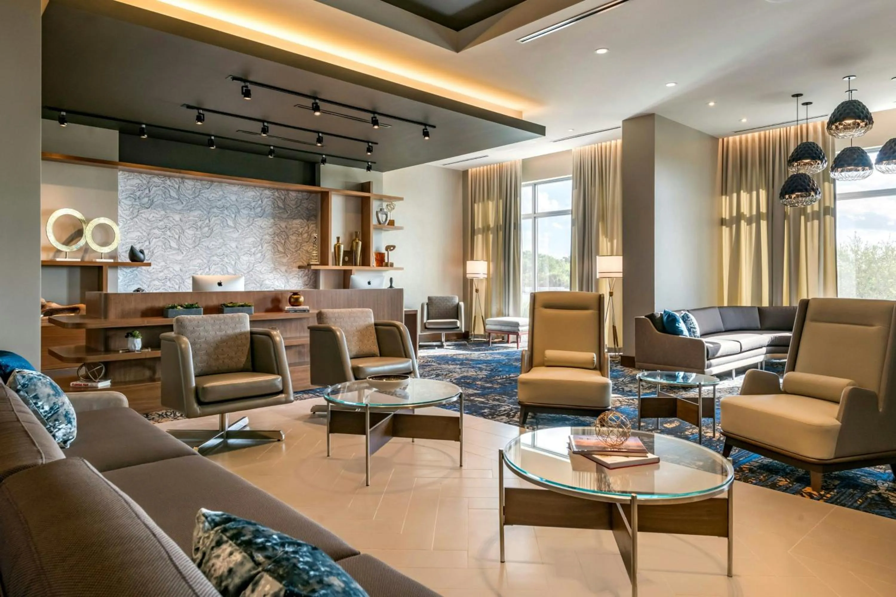 Lobby or reception in Courtyard by Marriott Fort Lauderdale Downtown