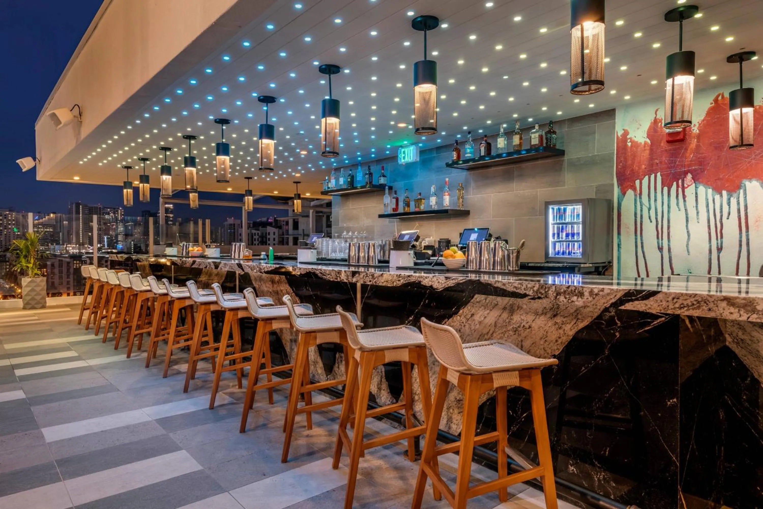 Lounge or bar in Courtyard by Marriott Fort Lauderdale Downtown