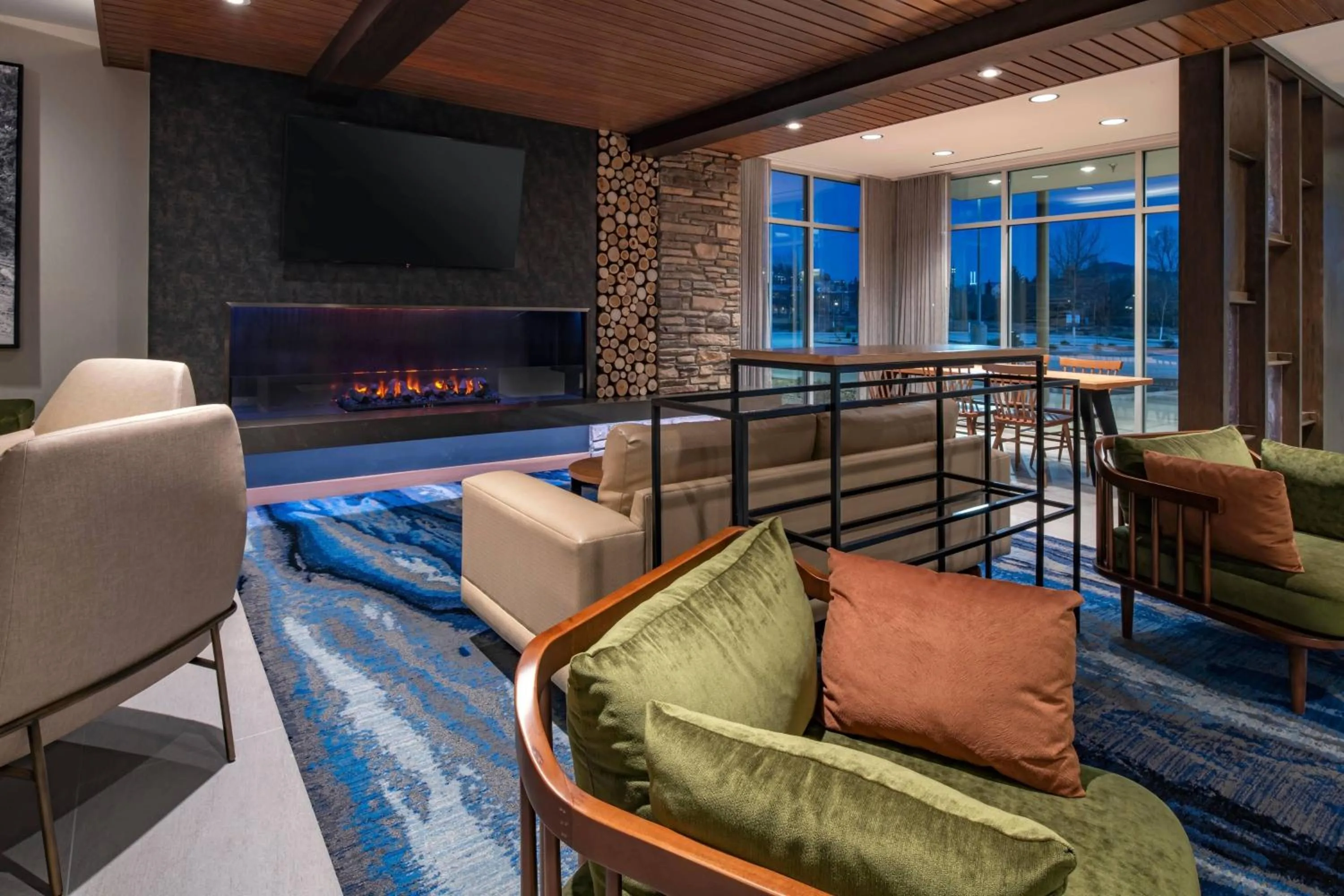 Lobby or reception in Fairfield Inn & Suites by Marriott Klamath Falls