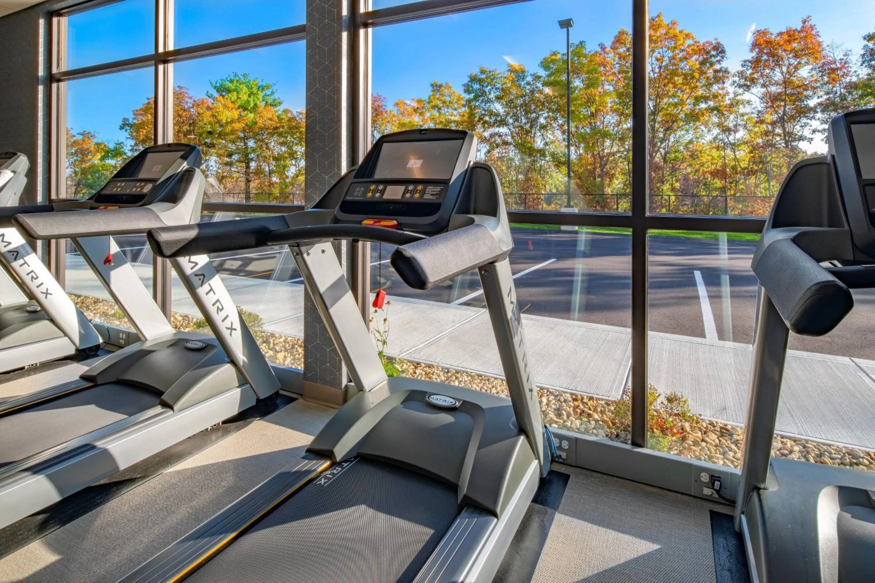 Fitness centre/facilities in TownePlace Suites By Marriott Wrentham Plainville