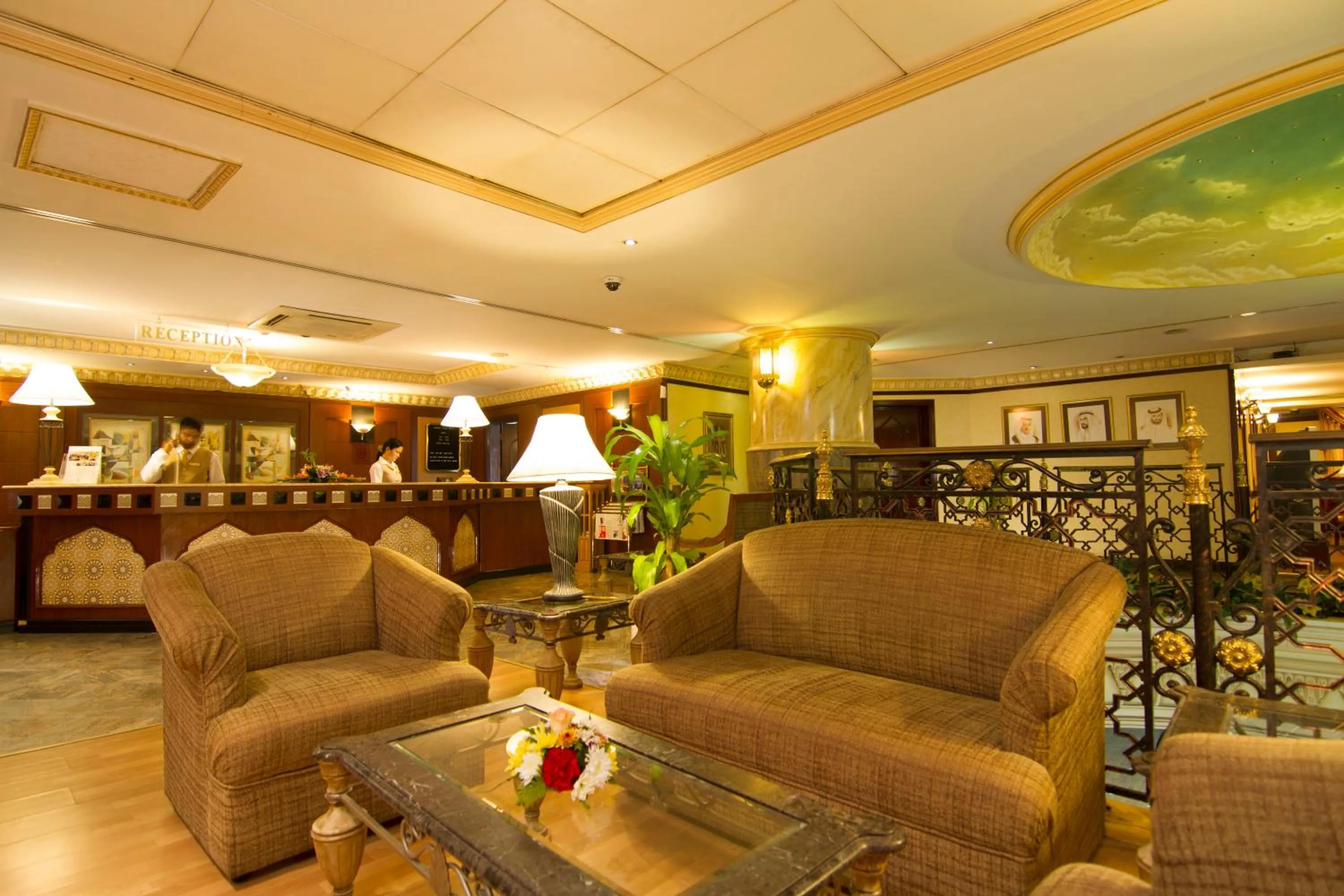 Lobby or reception in Landmark Plaza Hotel