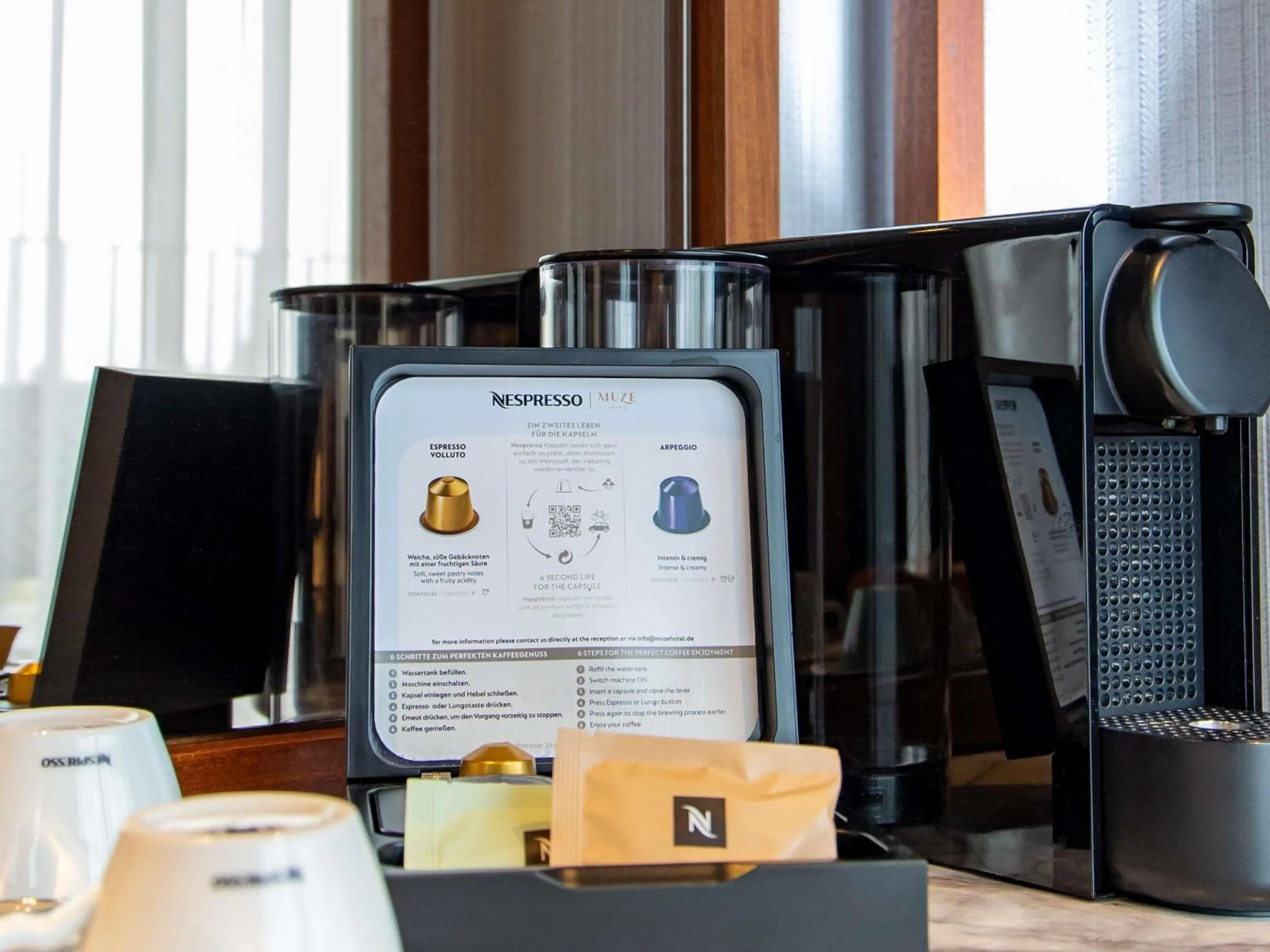 Bedroom in MUZE Hotel Dusseldorf - Handwritten Collection