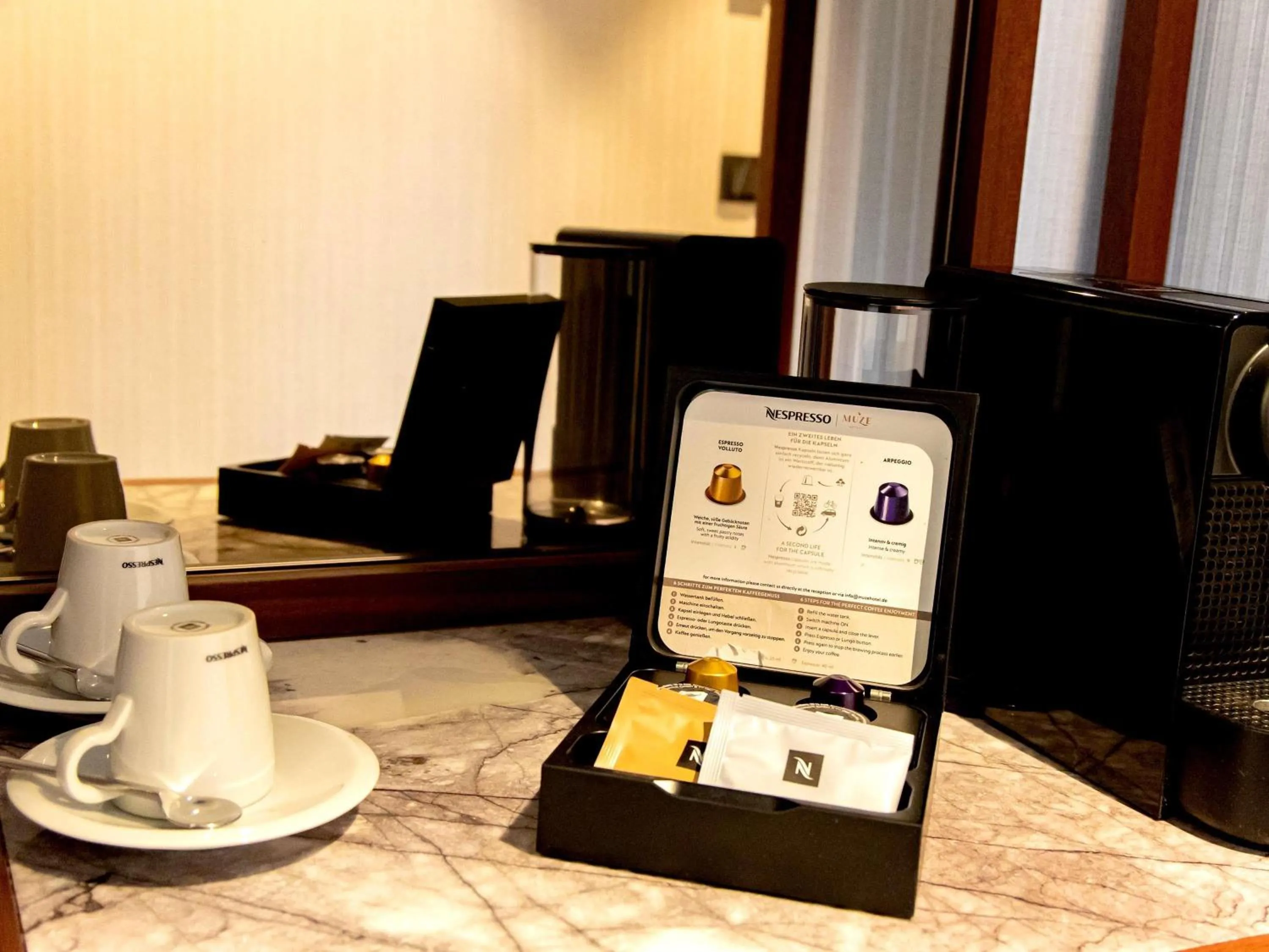 Bedroom in MUZE Hotel Dusseldorf - Handwritten Collection