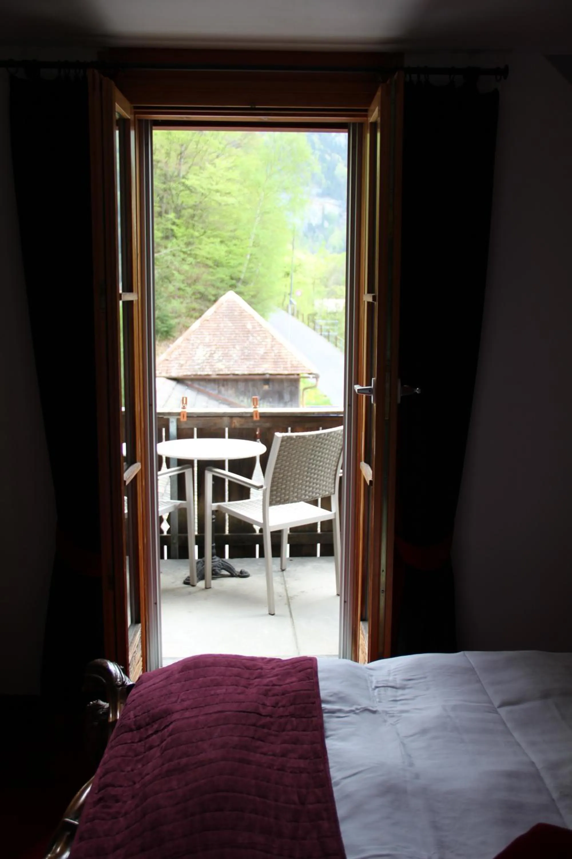 Bed in Historic Hotel Steinbock