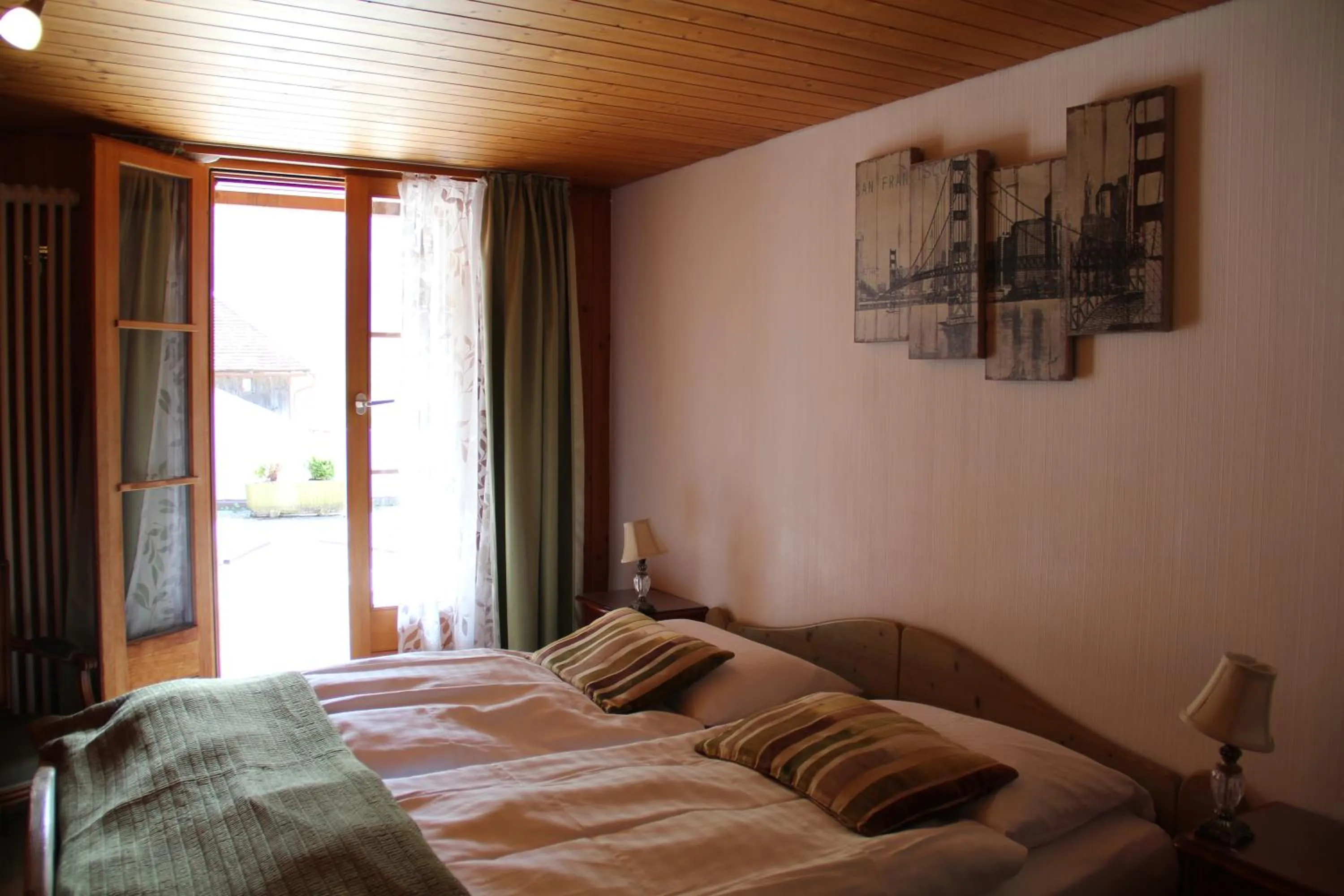 Bed in Historic Hotel Steinbock