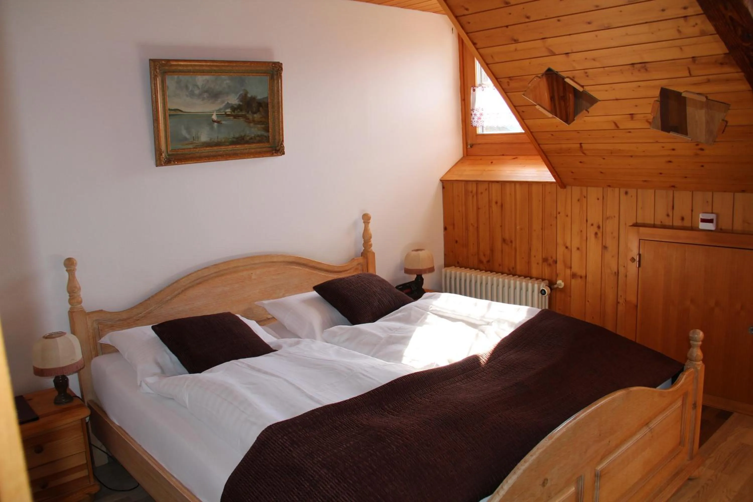 Bed in Historic Hotel Steinbock