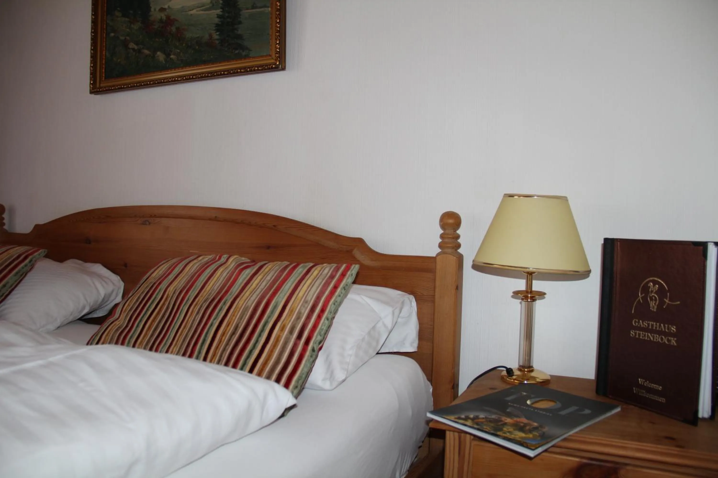 Bed in Historic Hotel Steinbock