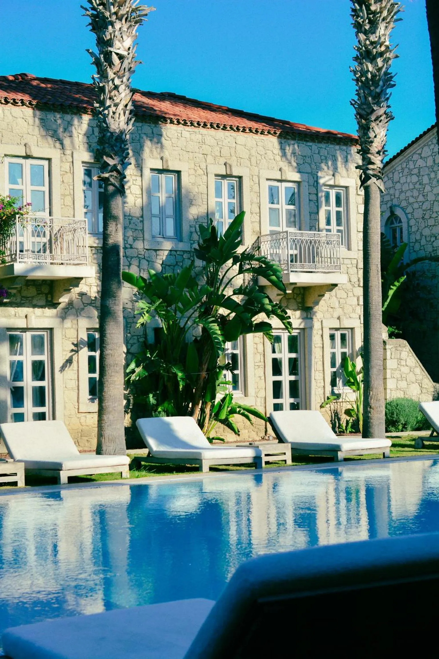 Swimming pool in Manastir Alacati Hotel