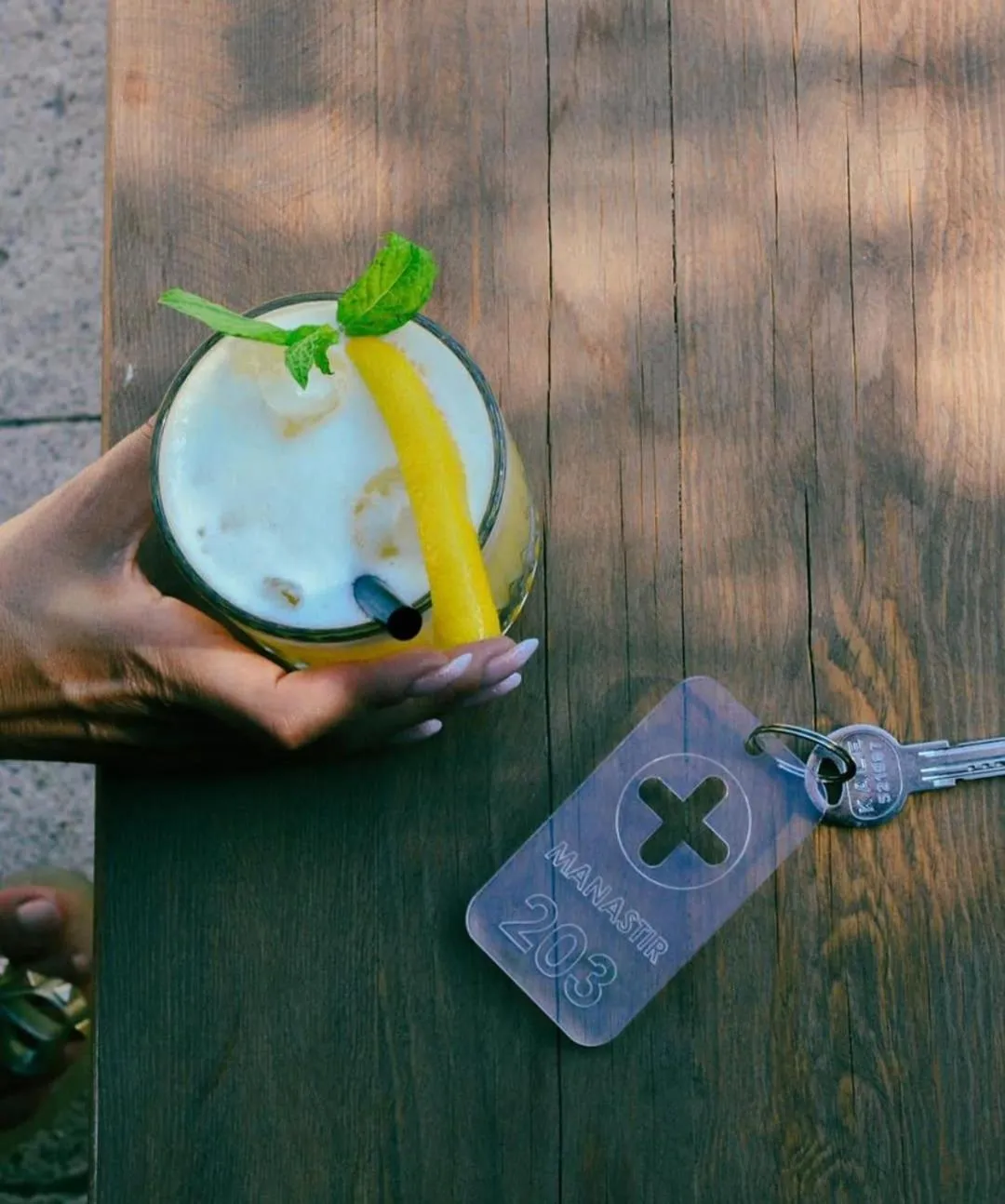 Drinks in Manastir Alacati Hotel