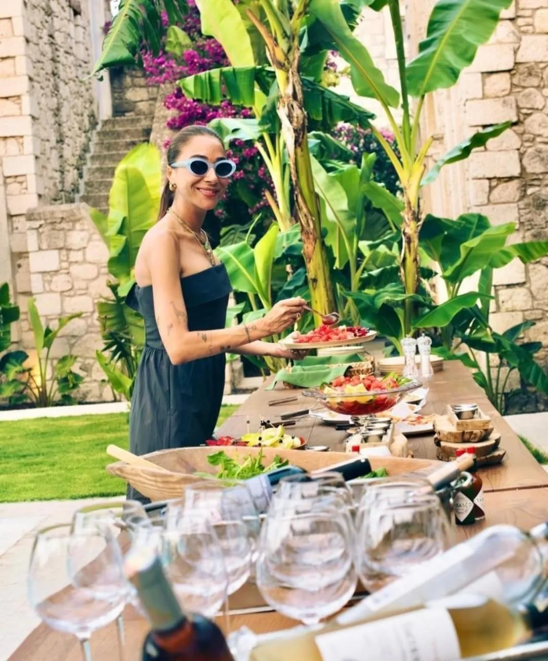 Food and drinks in Manastir Alacati Hotel