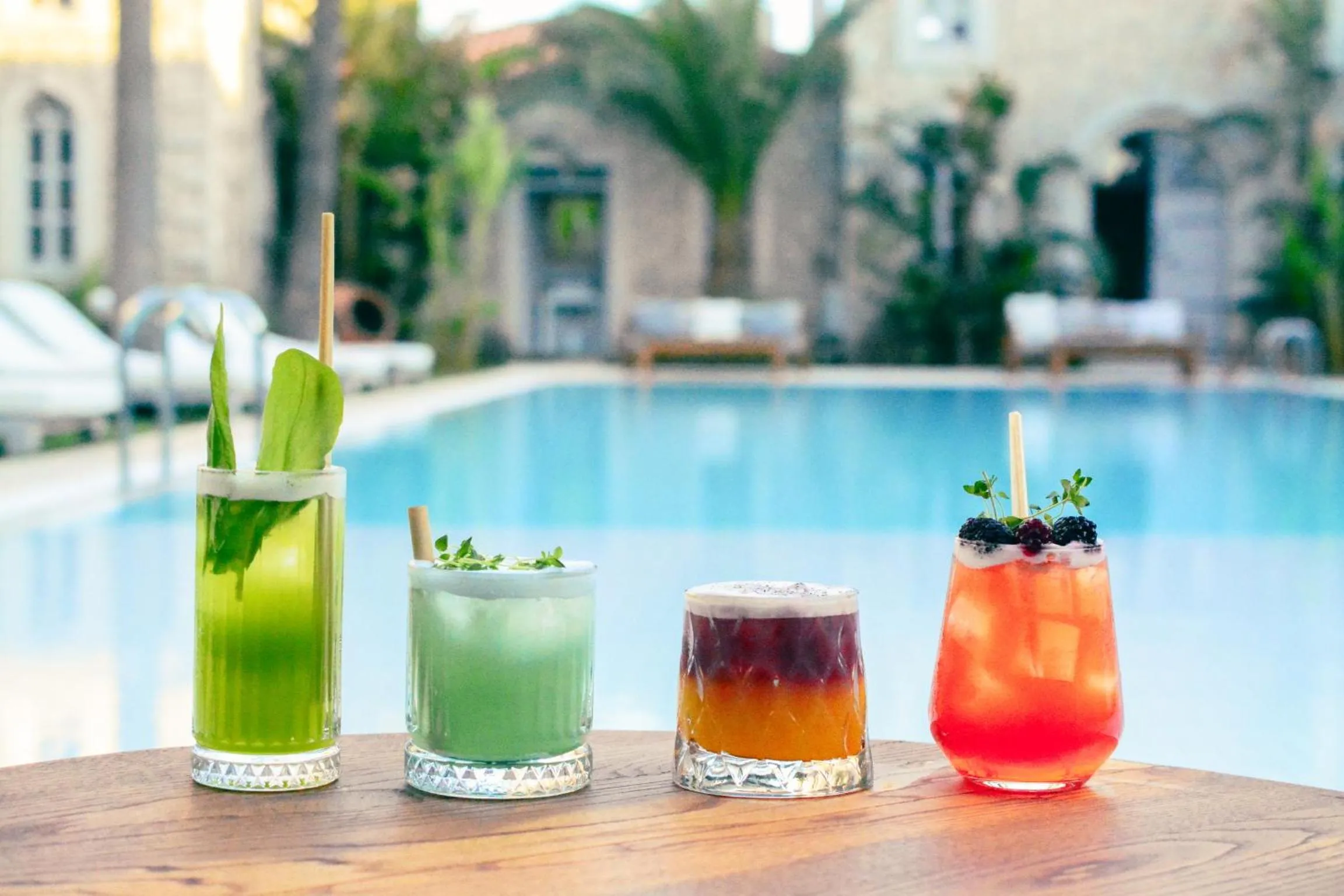 Drinks in Manastir Alacati Hotel