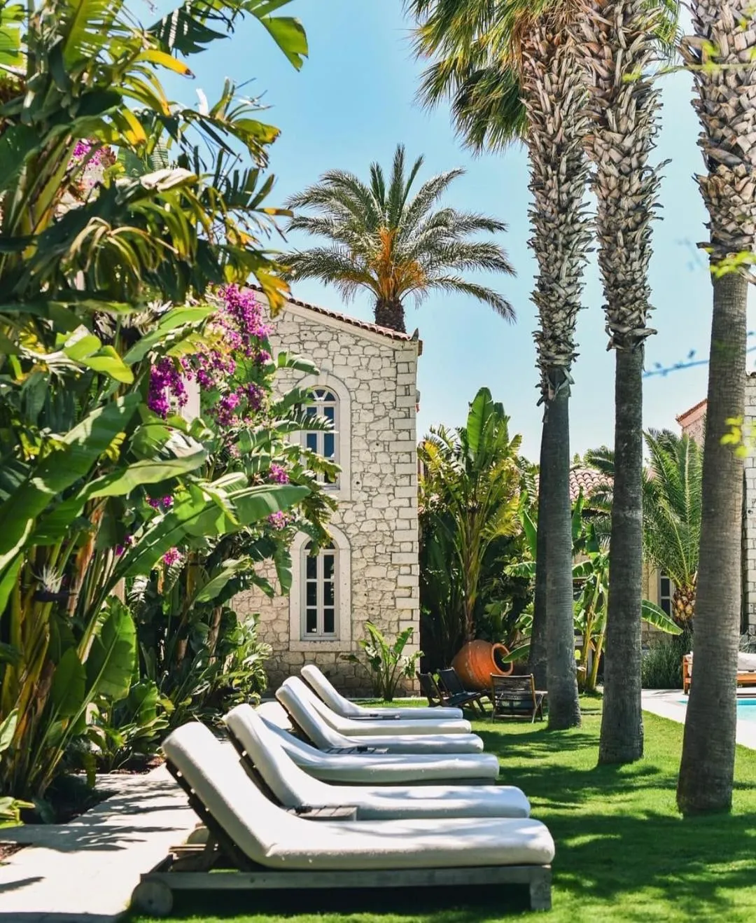 Garden in Manastir Alacati Hotel