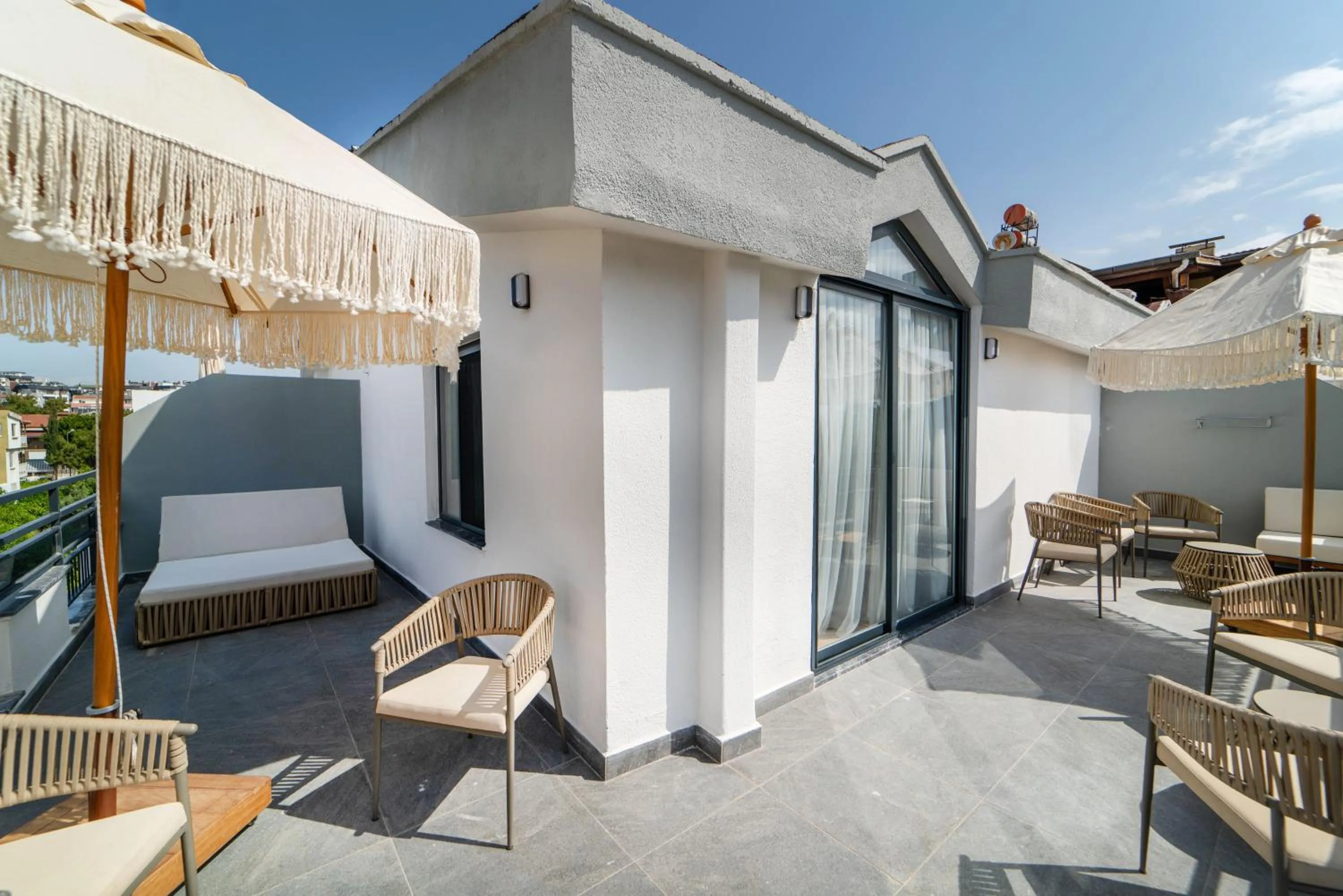 Patio in Deniz Boutique Hotel