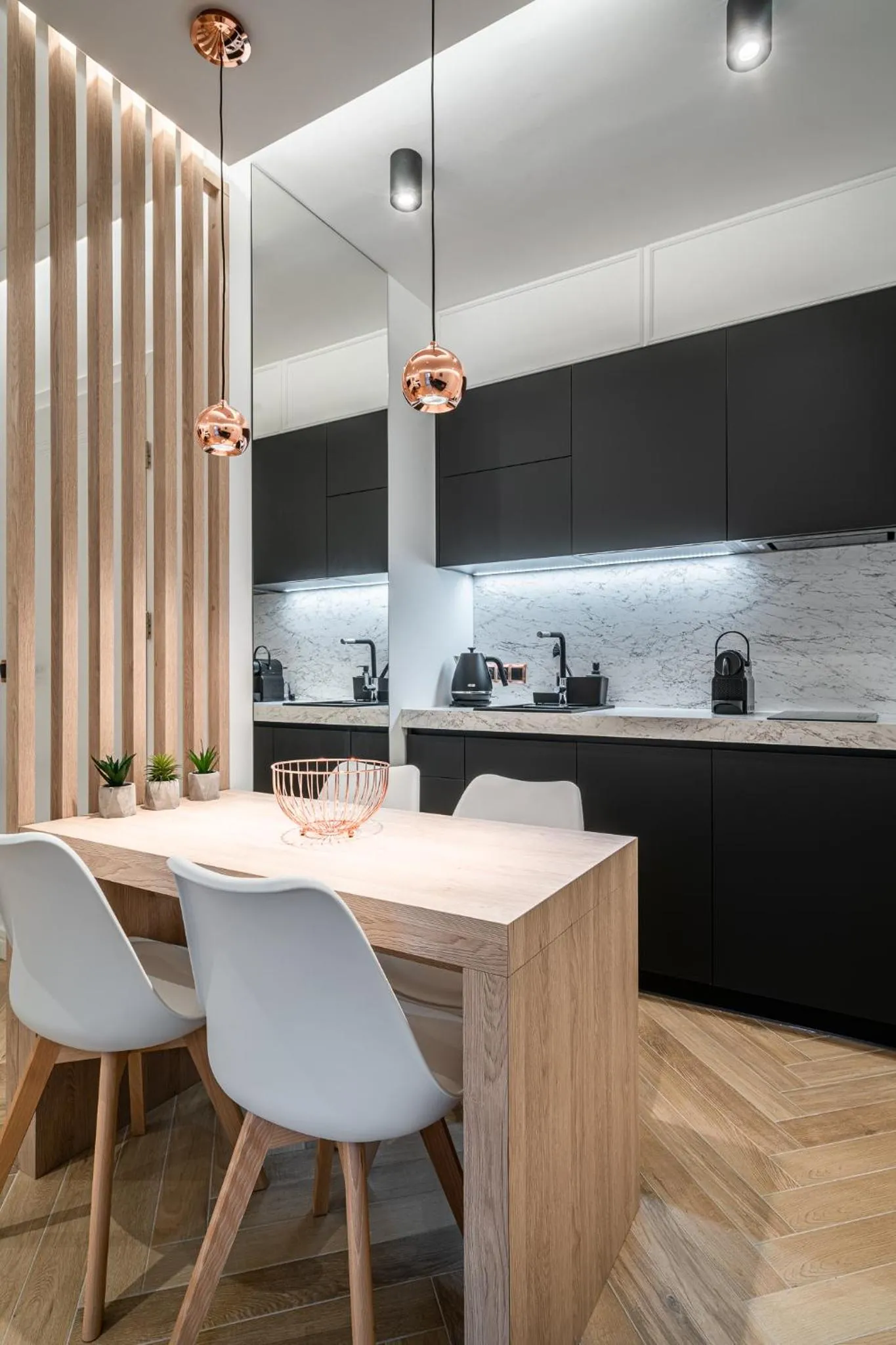 Kitchen or kitchenette in RentPlanet - Apartamenty Jagiełły