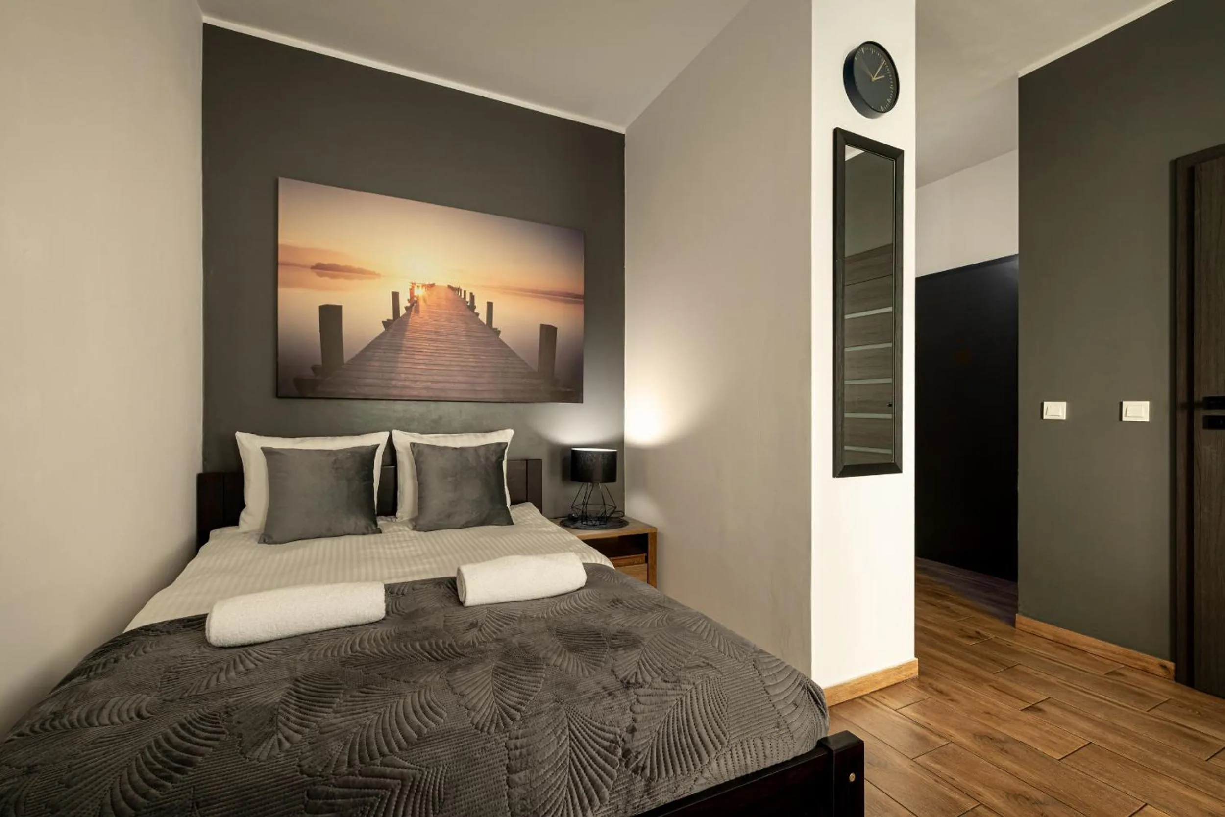 Bed in RentPlanet - Apartamenty Jagiełły