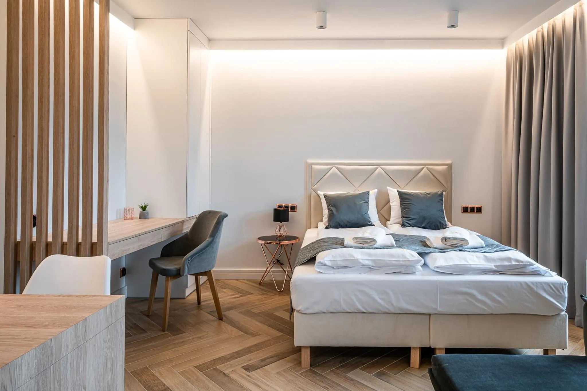 Bed in RentPlanet - Apartamenty Jagiełły