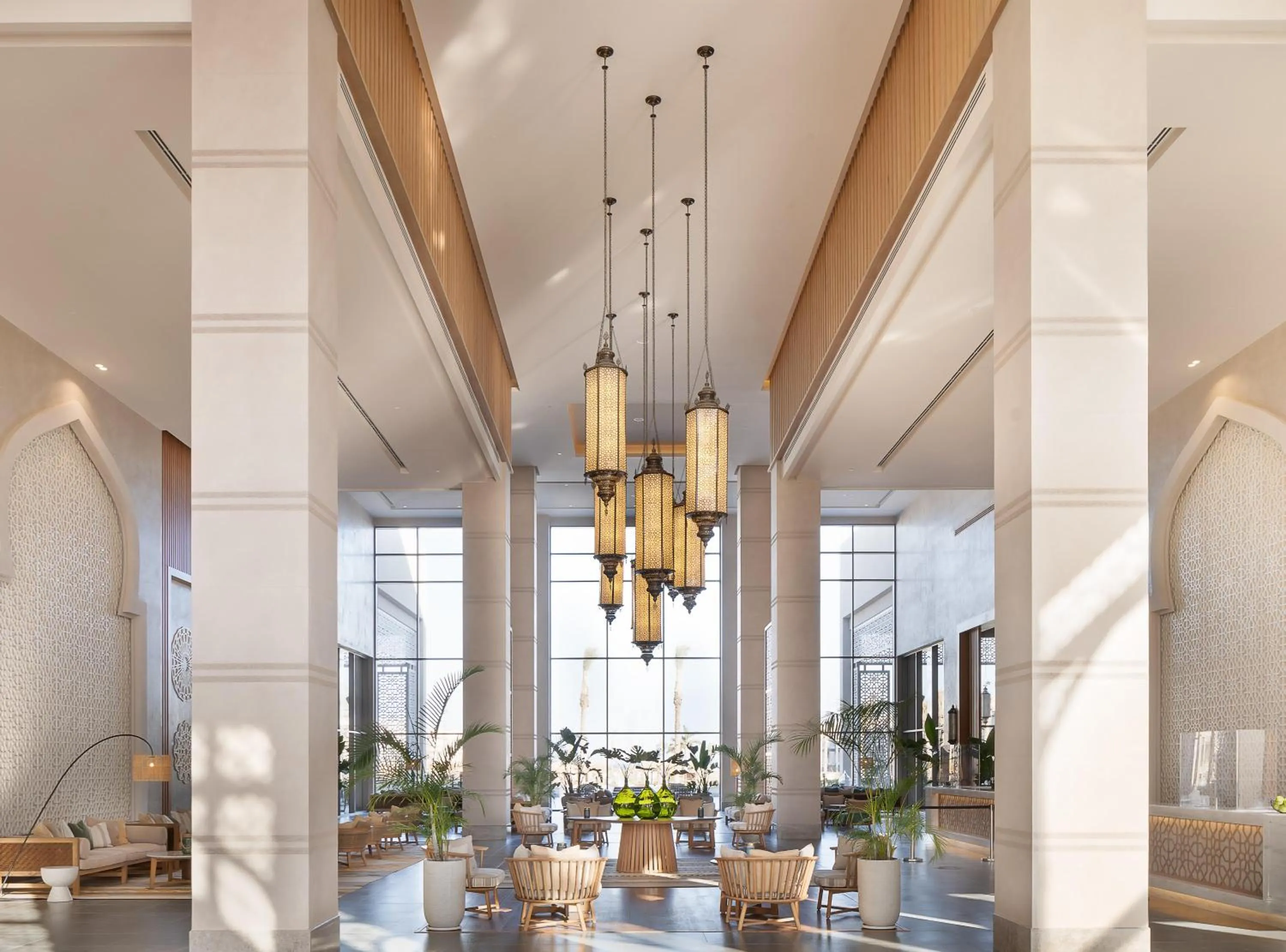 Lobby or reception in Steigenberger Resort Ras Soma