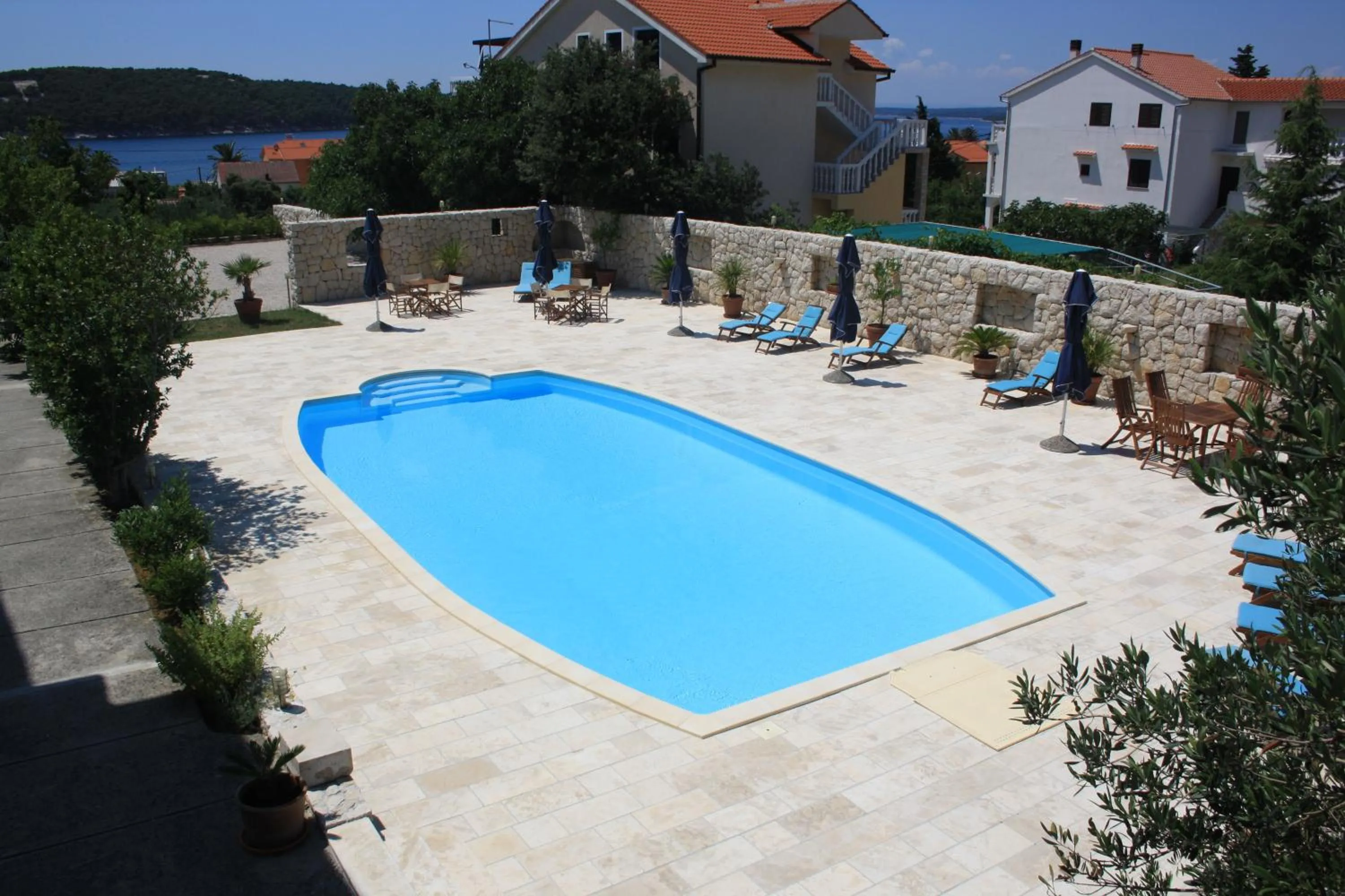 Swimming pool in Apartments Villa Olga