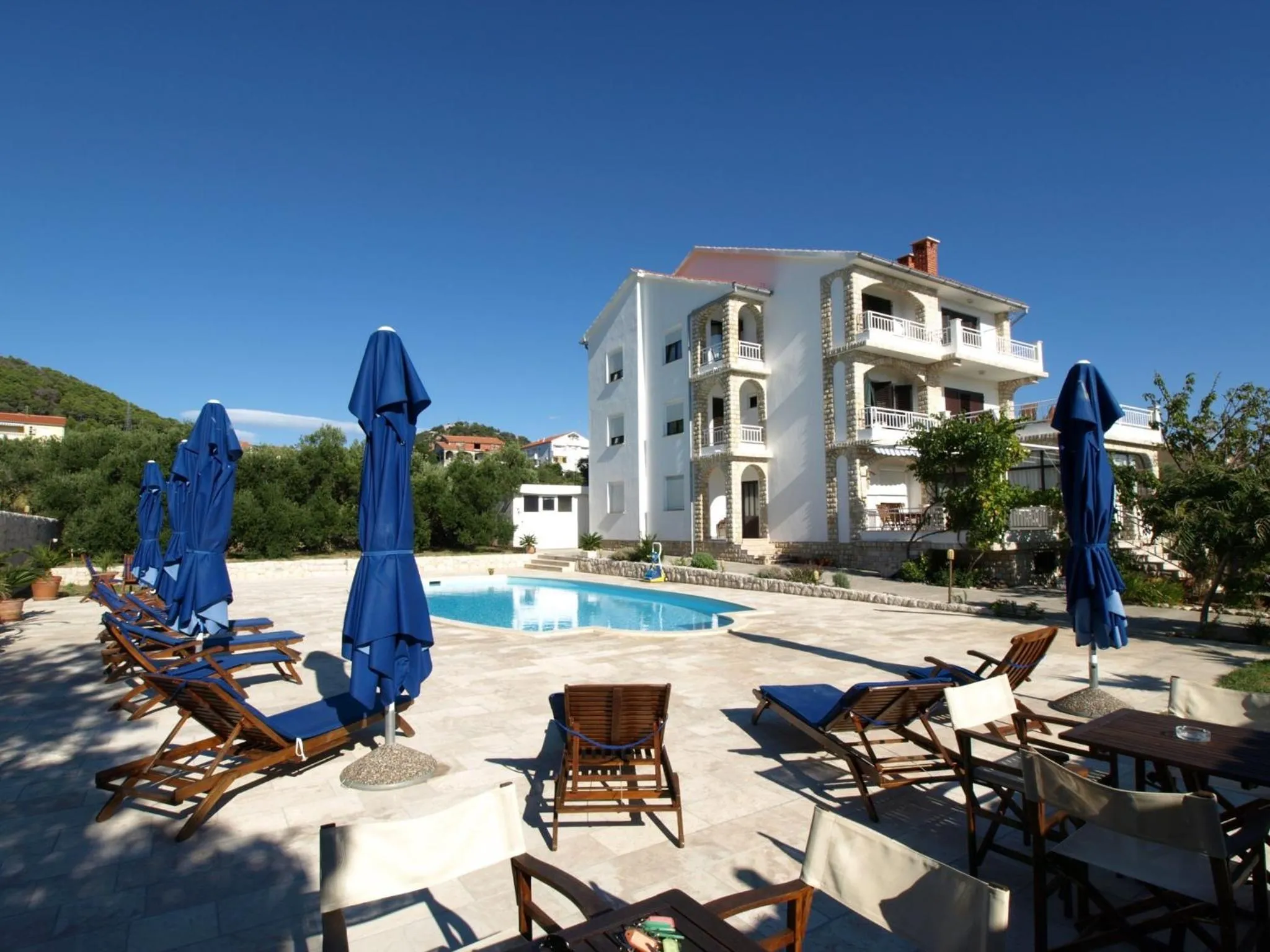 Property building in Apartments Villa Olga