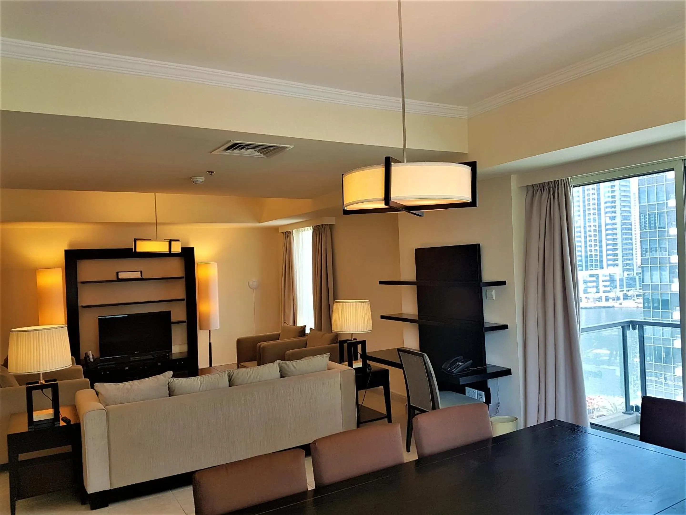 Living room in Nuran Marina