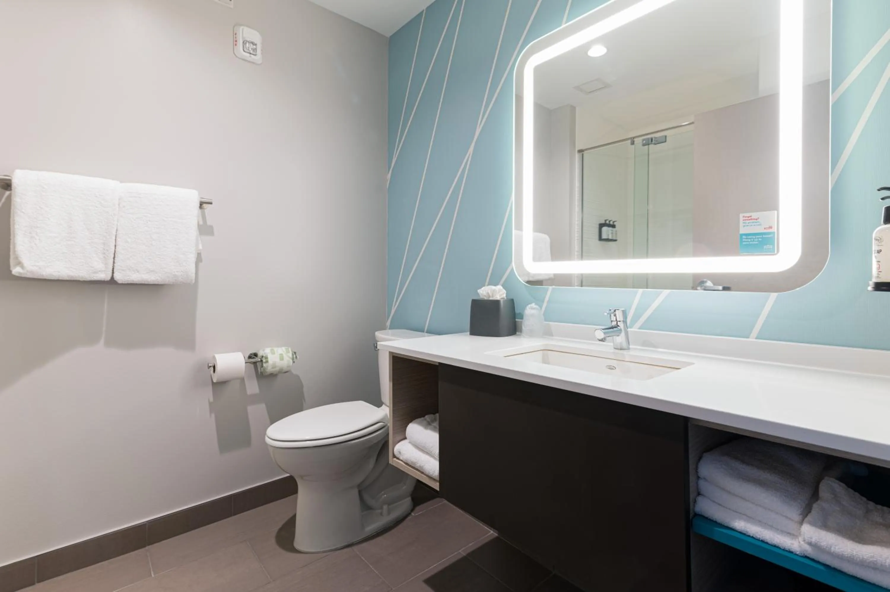 Bathroom in avid hotel Summerville by IHG