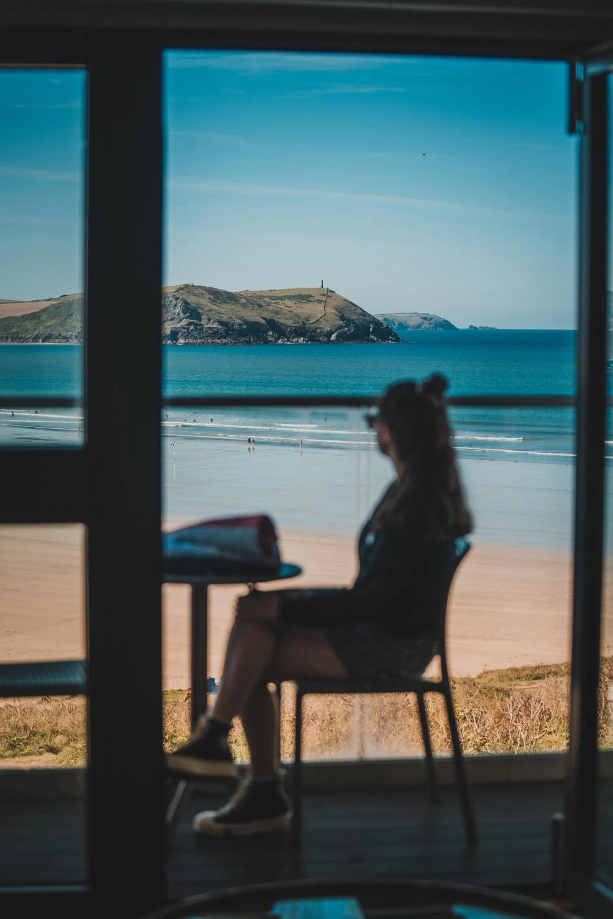 Balcony/Terrace in Polzeath Beach House