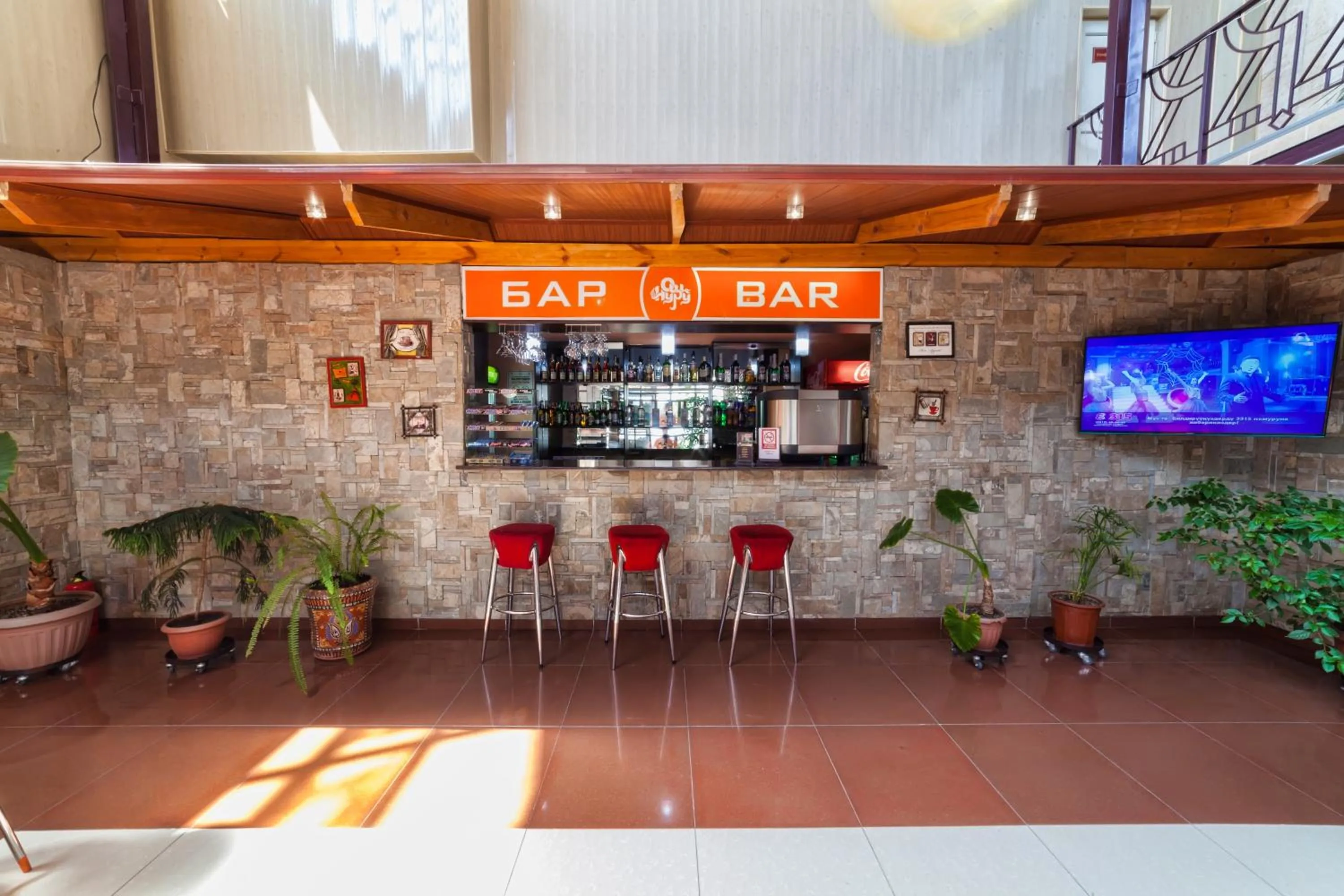 Lobby or reception in Hotel Osh-Nuru