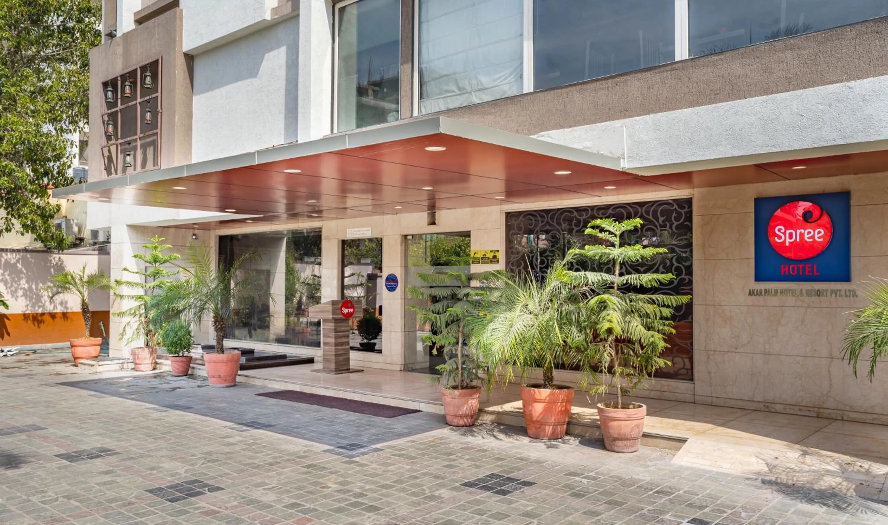 Facade/entrance in Spree Hotel Jaipur