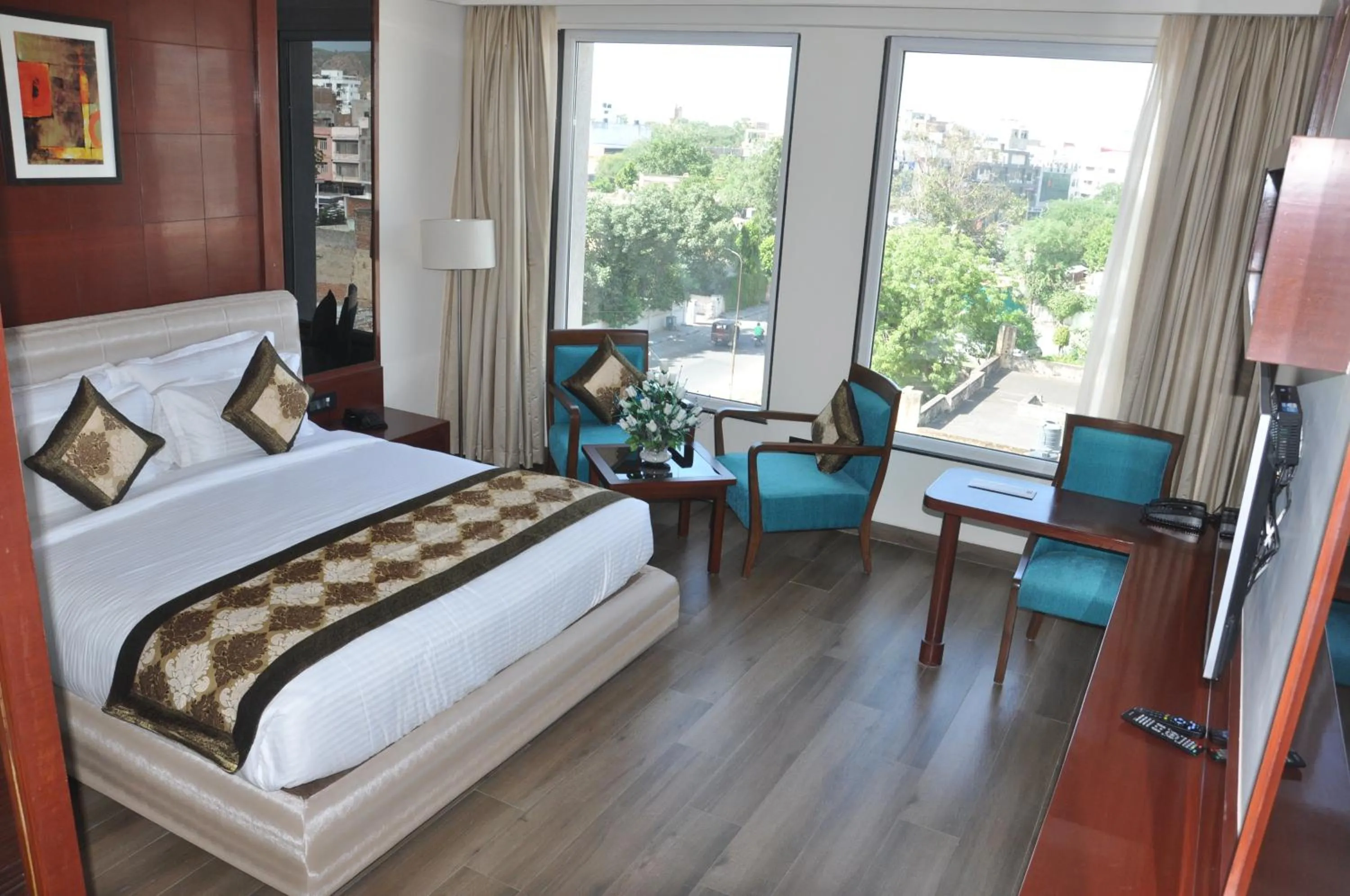 City view, Bed in Spree Hotel Jaipur