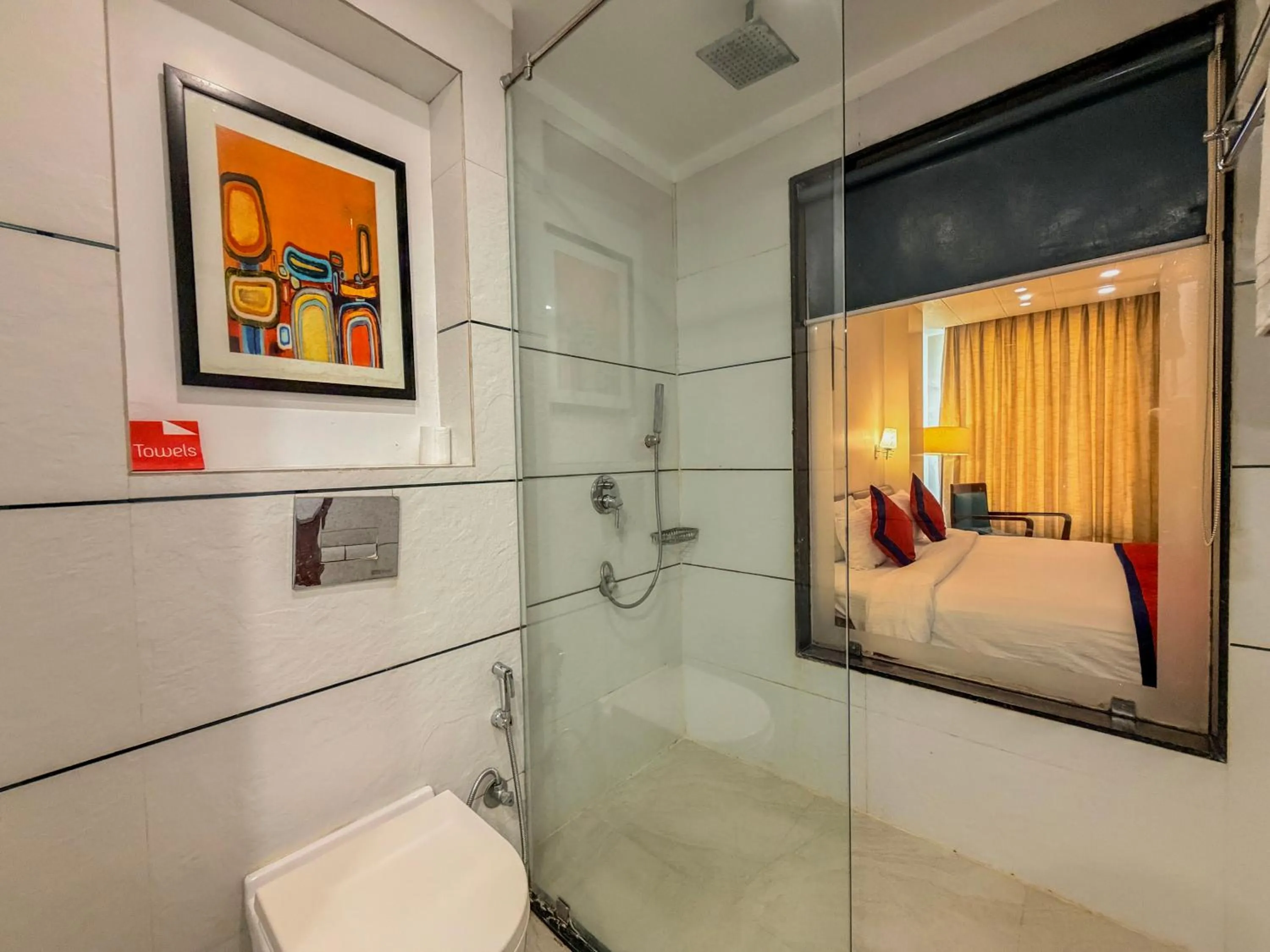 Toilet, Bed in Spree Hotel Jaipur