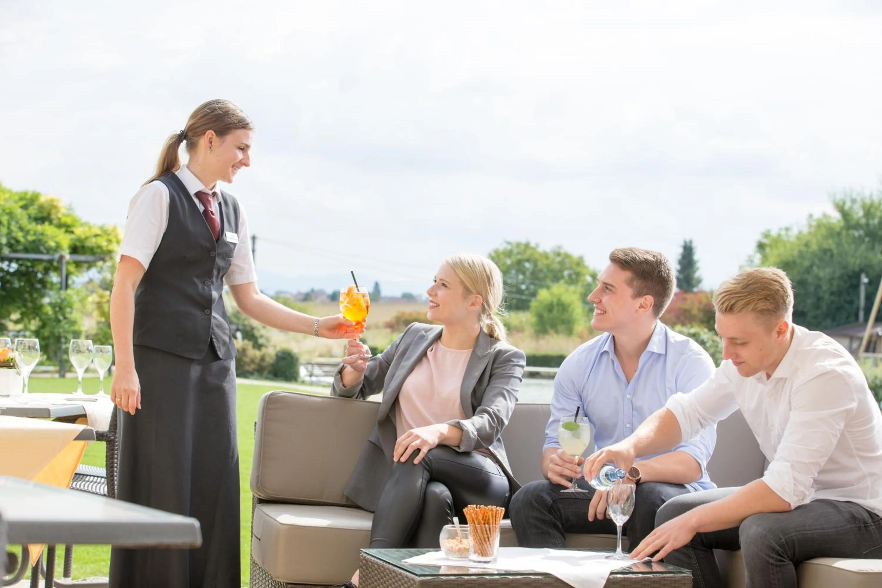 Balcony/Terrace in ARAMIS Tagungs- und Sporthotel