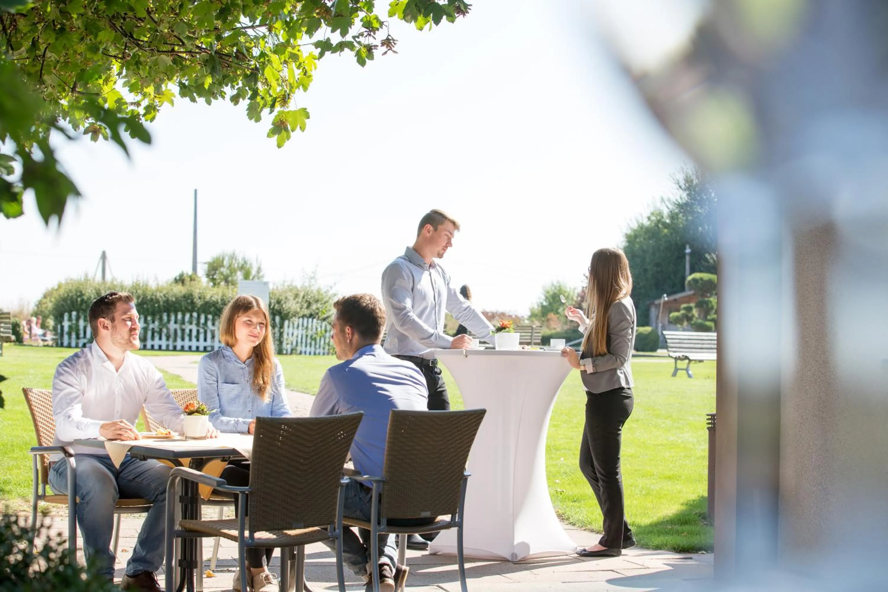 Balcony/Terrace in ARAMIS Tagungs- und Sporthotel