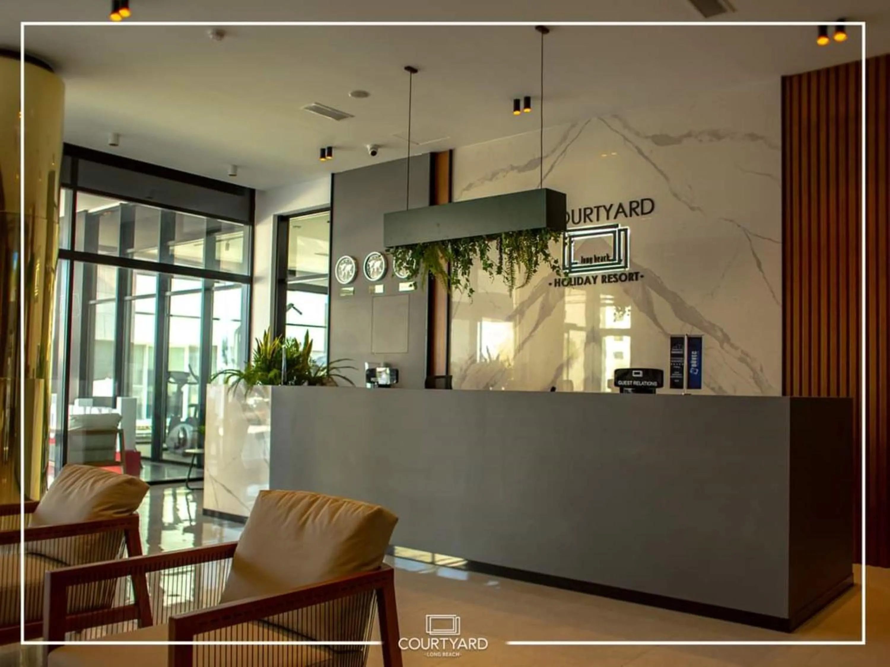 Lobby or reception in Courtyard Long Beach Holiday Resort