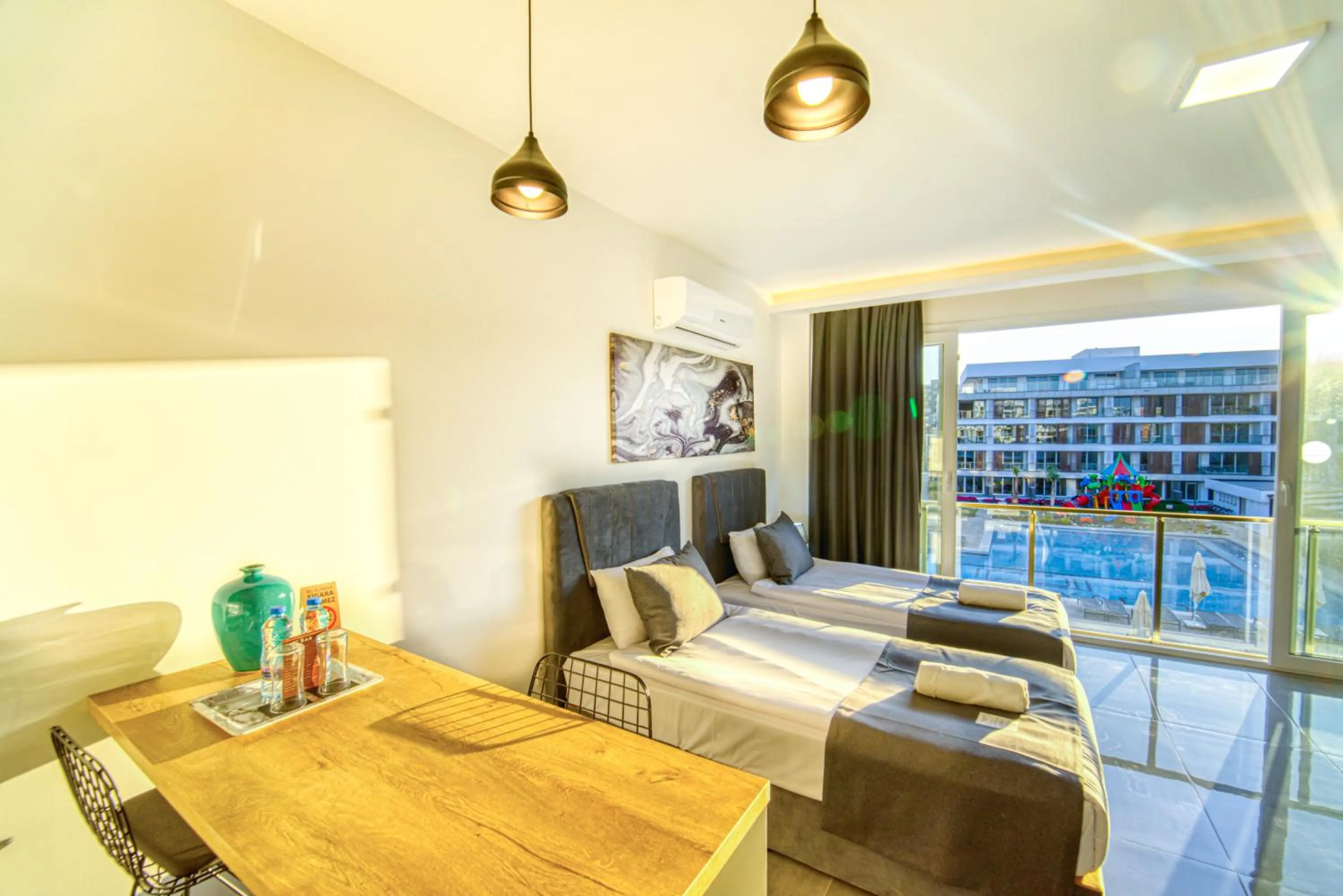 Bedroom in Courtyard Long Beach Holiday Resort