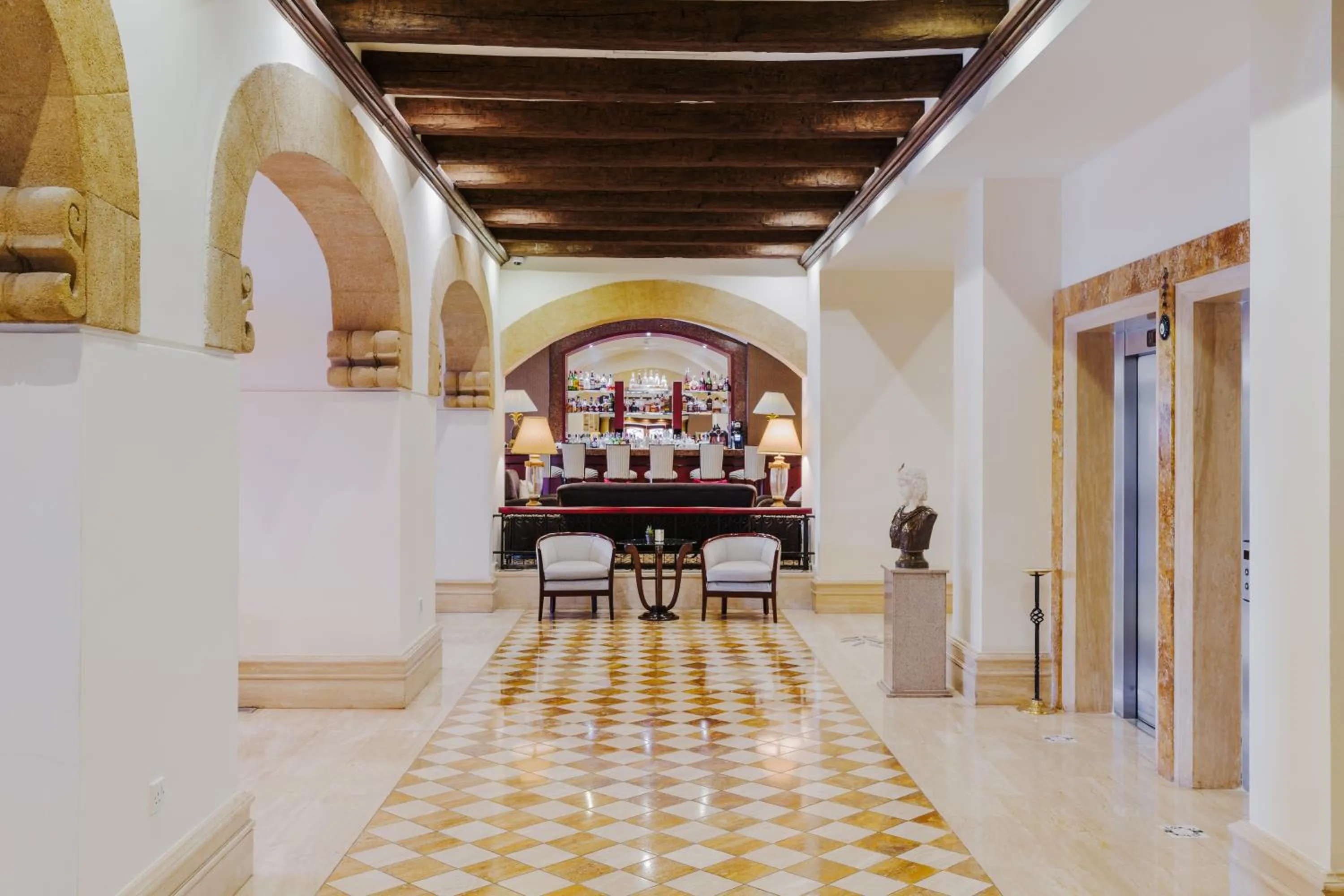 Lobby or reception in The Arkin Colony Hotel