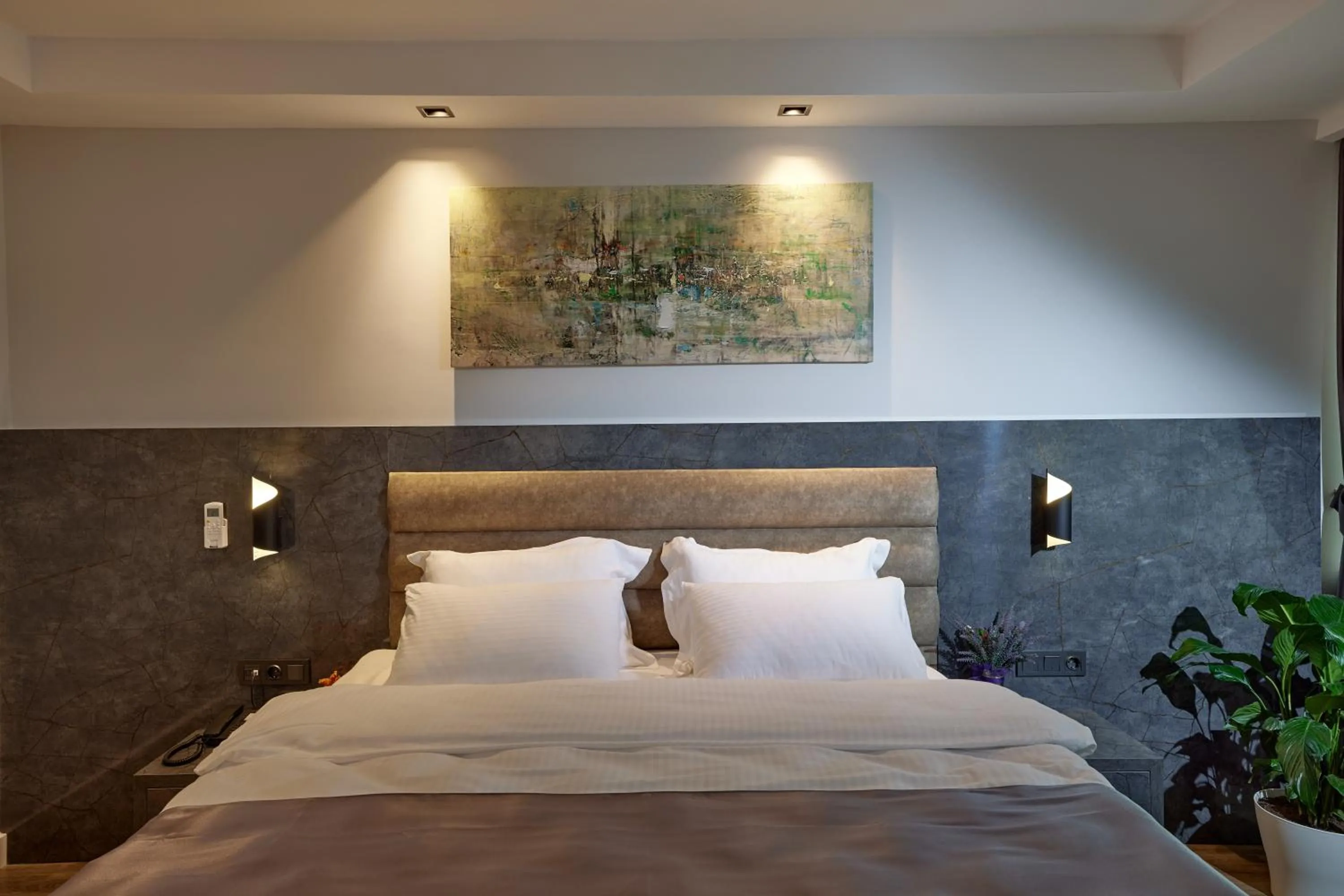 Bed in The Bold Hotel