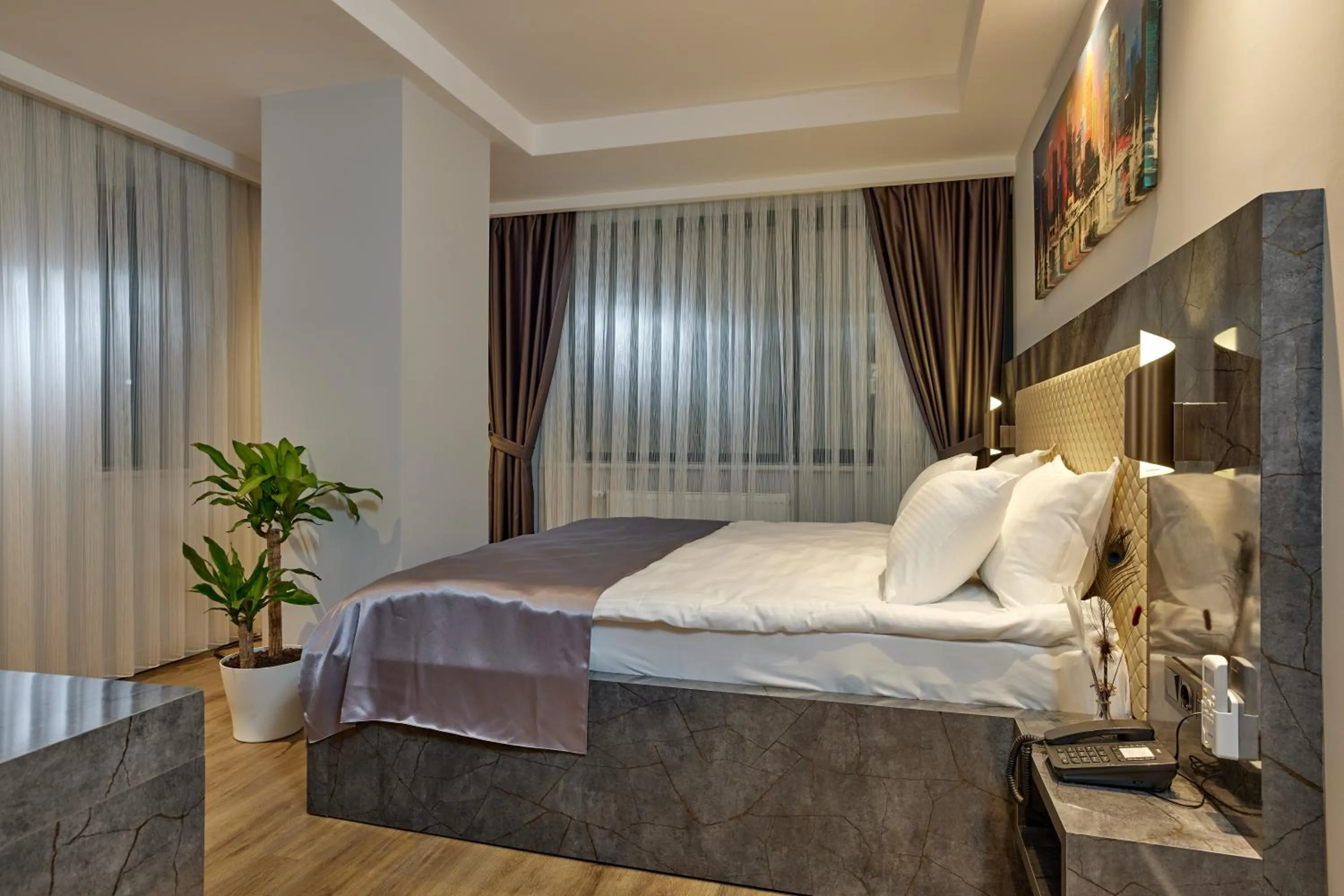 Bed in The Bold Hotel