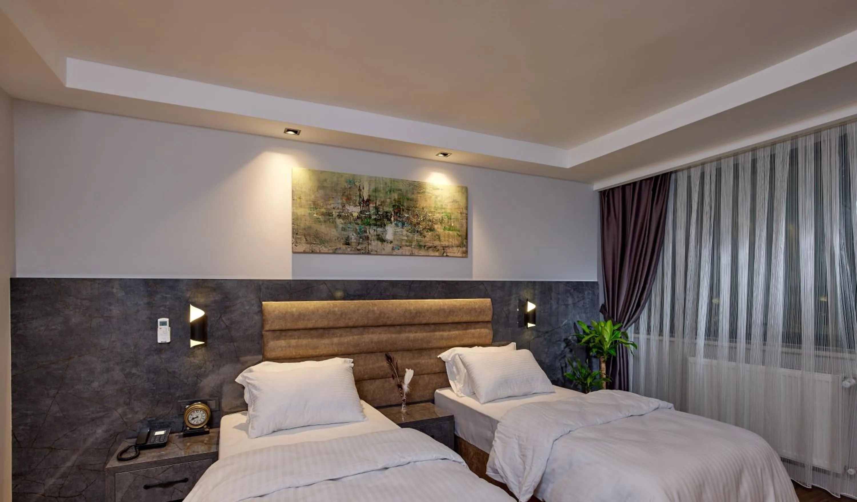 Bed in The Bold Hotel